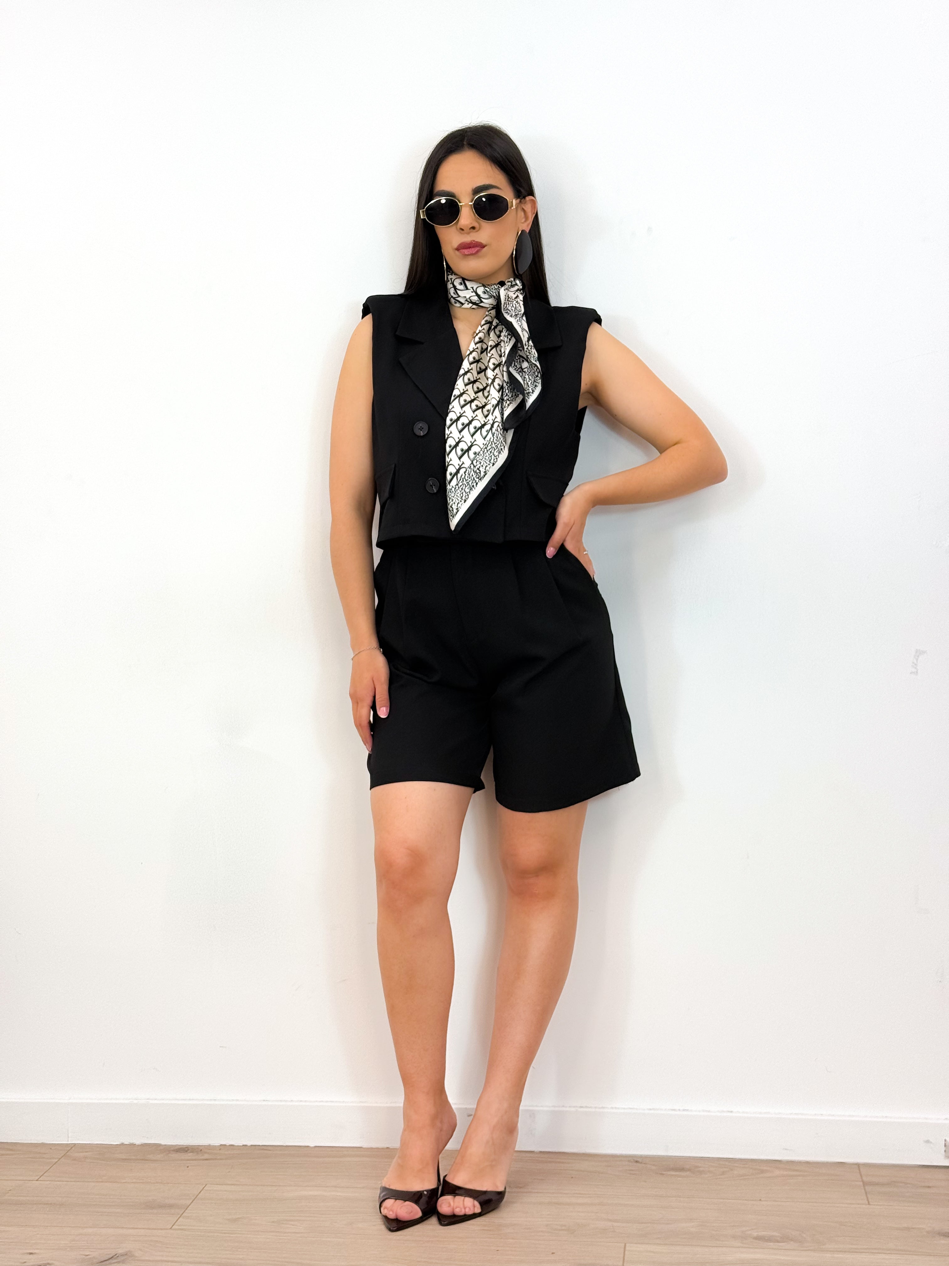 Coordinato MUSE GLAM nero
