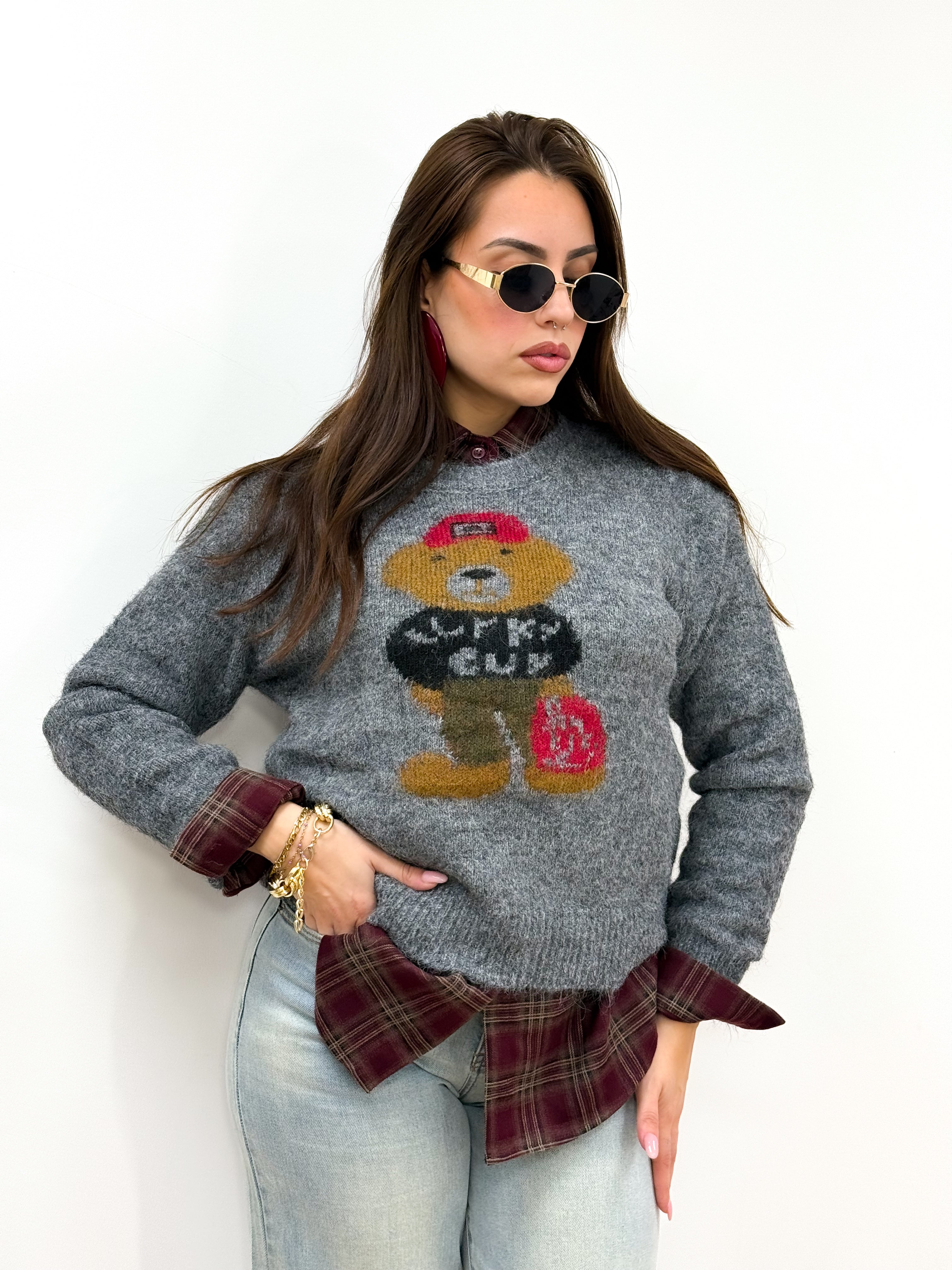 Maglione Winny Grigio