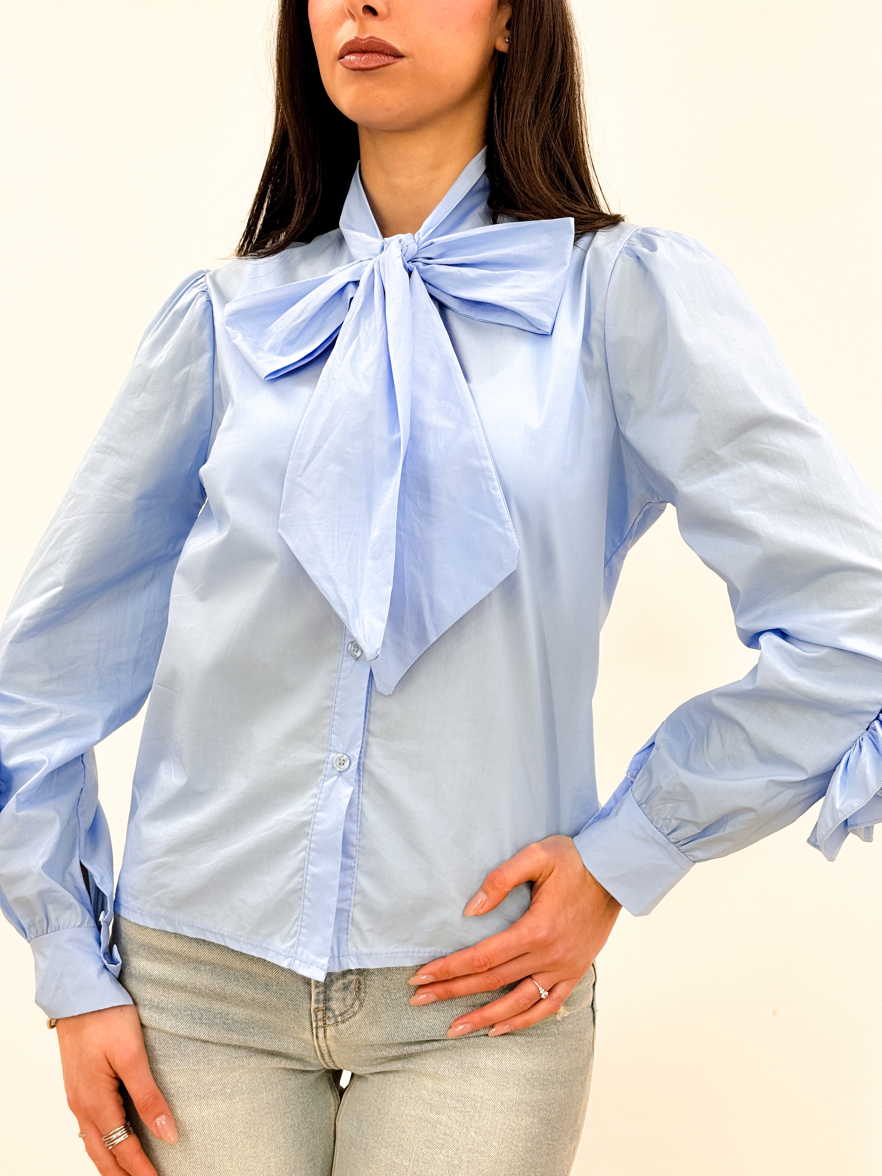 Camicia Peonia AZZURRO
