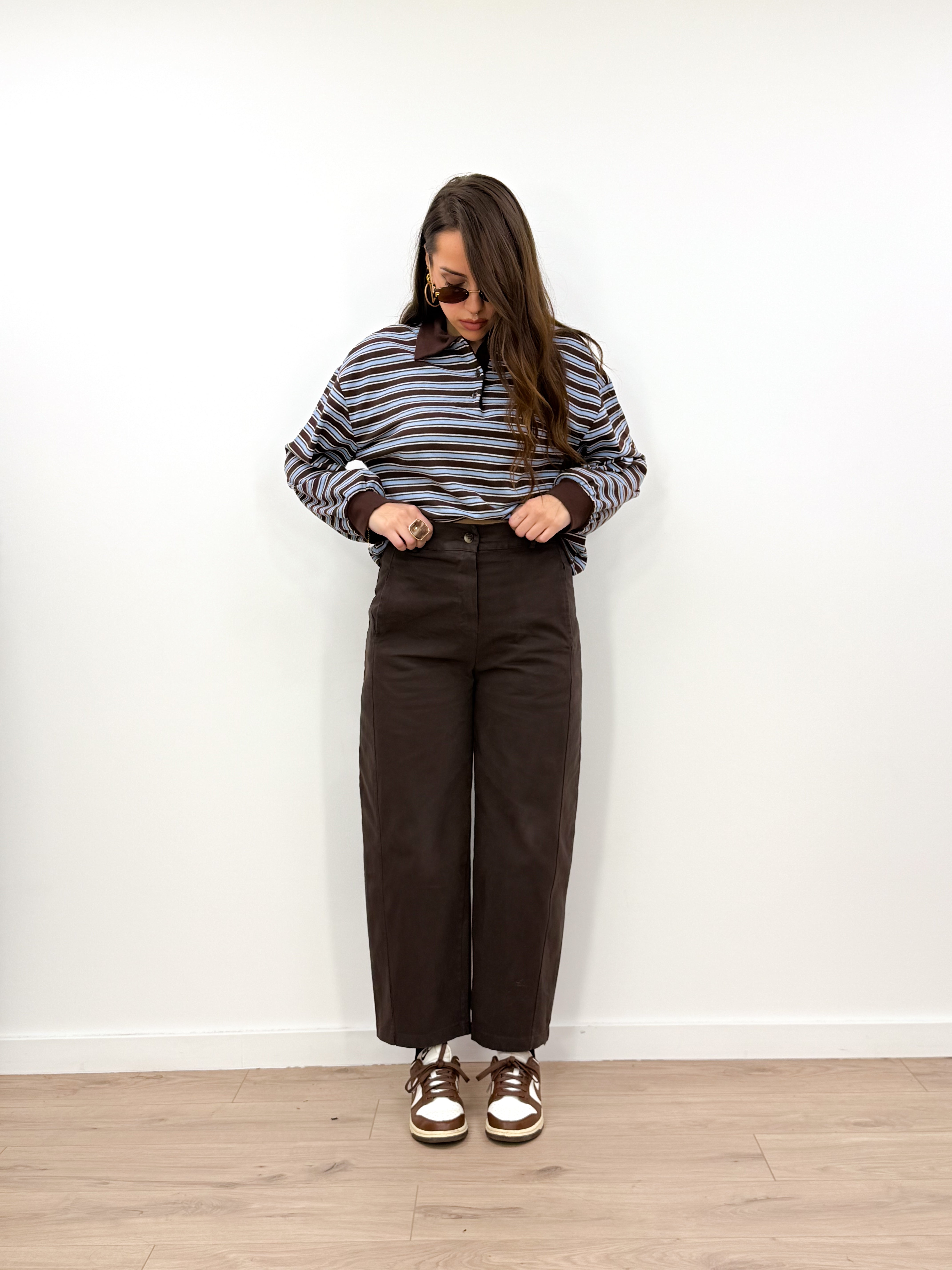 Pantalone Handy Marrone