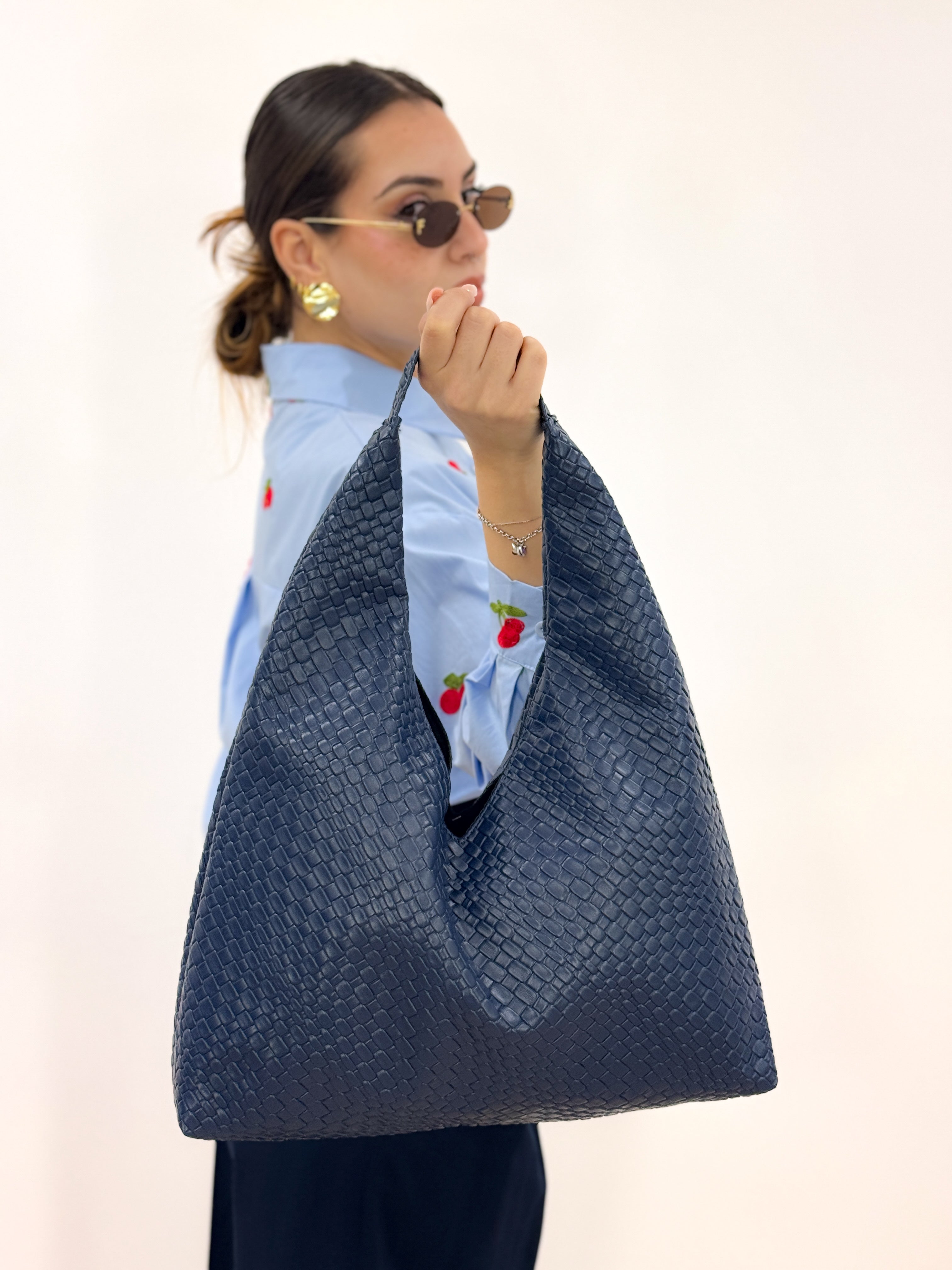 Borsa Maxi Cloe BLU