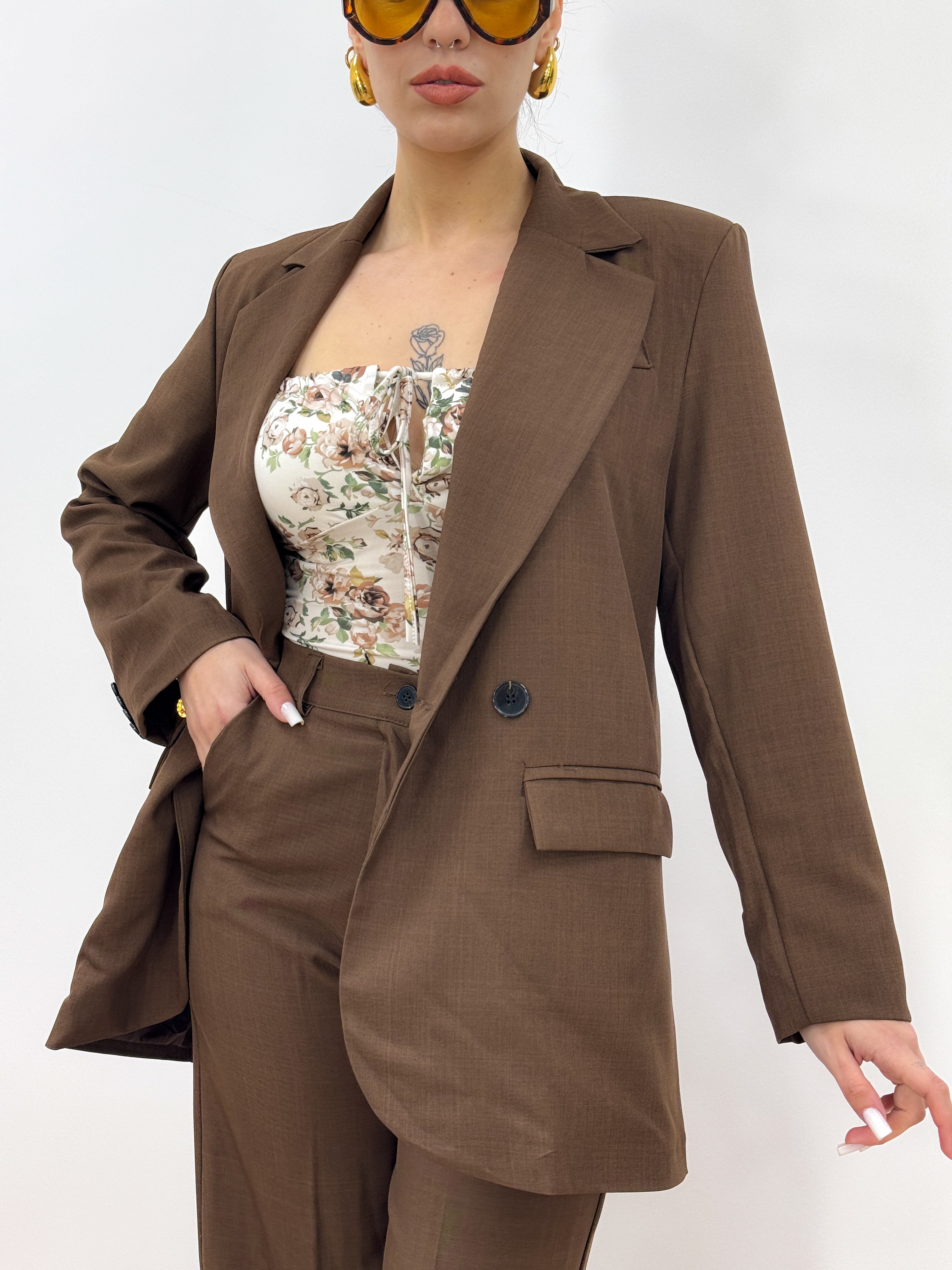 Tailleur Clarissa CIOCCOLATO