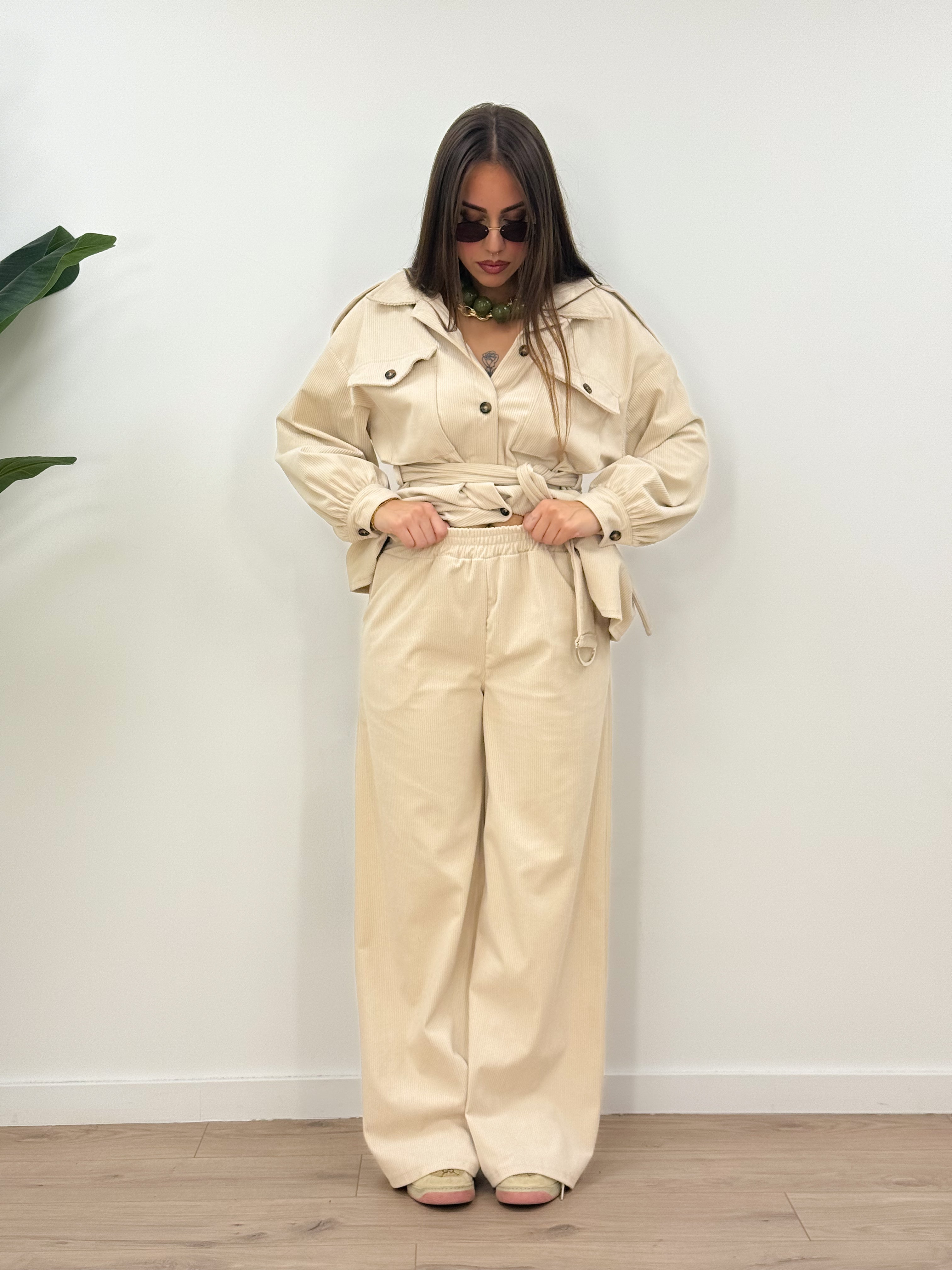 Coordinato Riga panna