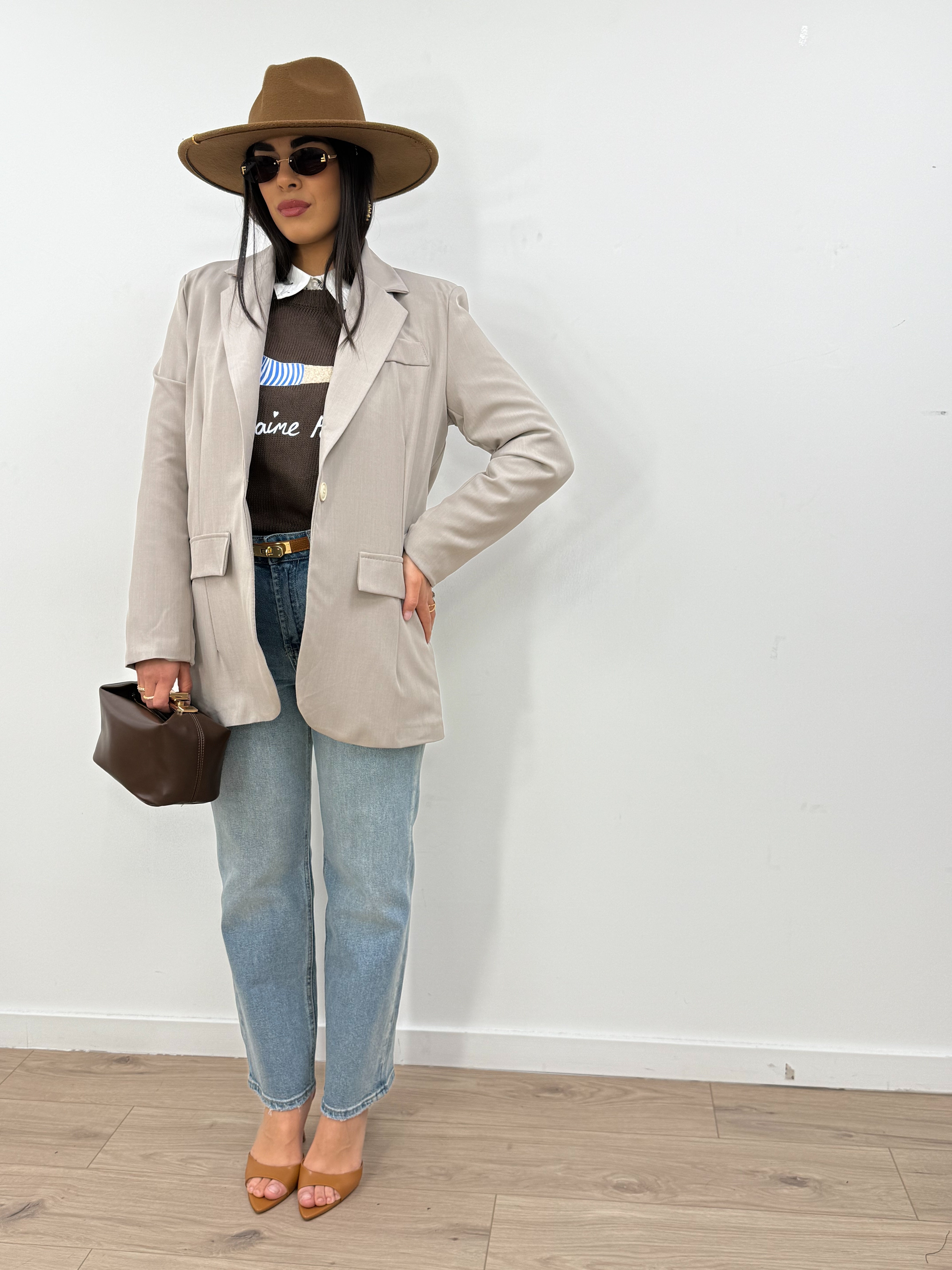 Blazer Basic Fango