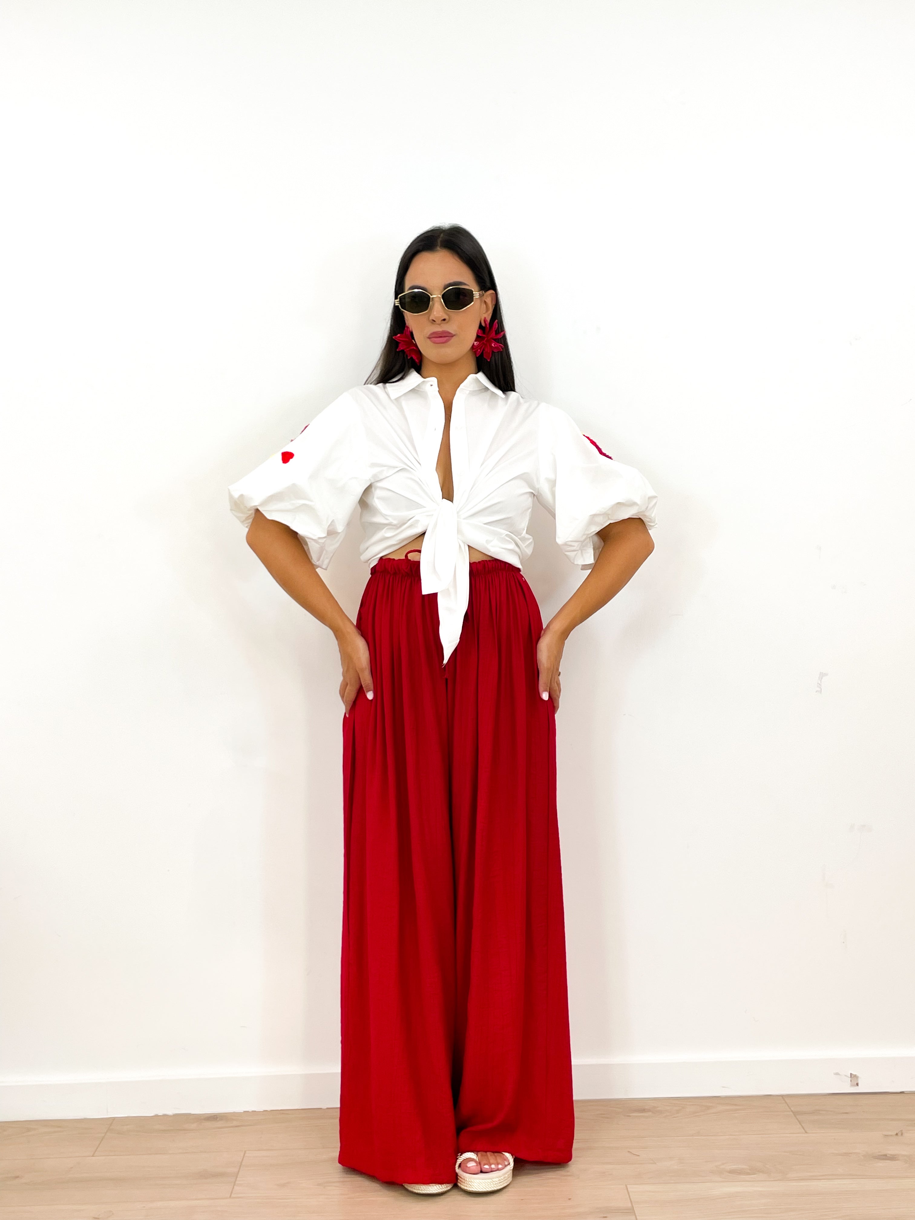 Pantalone AMBER rosso