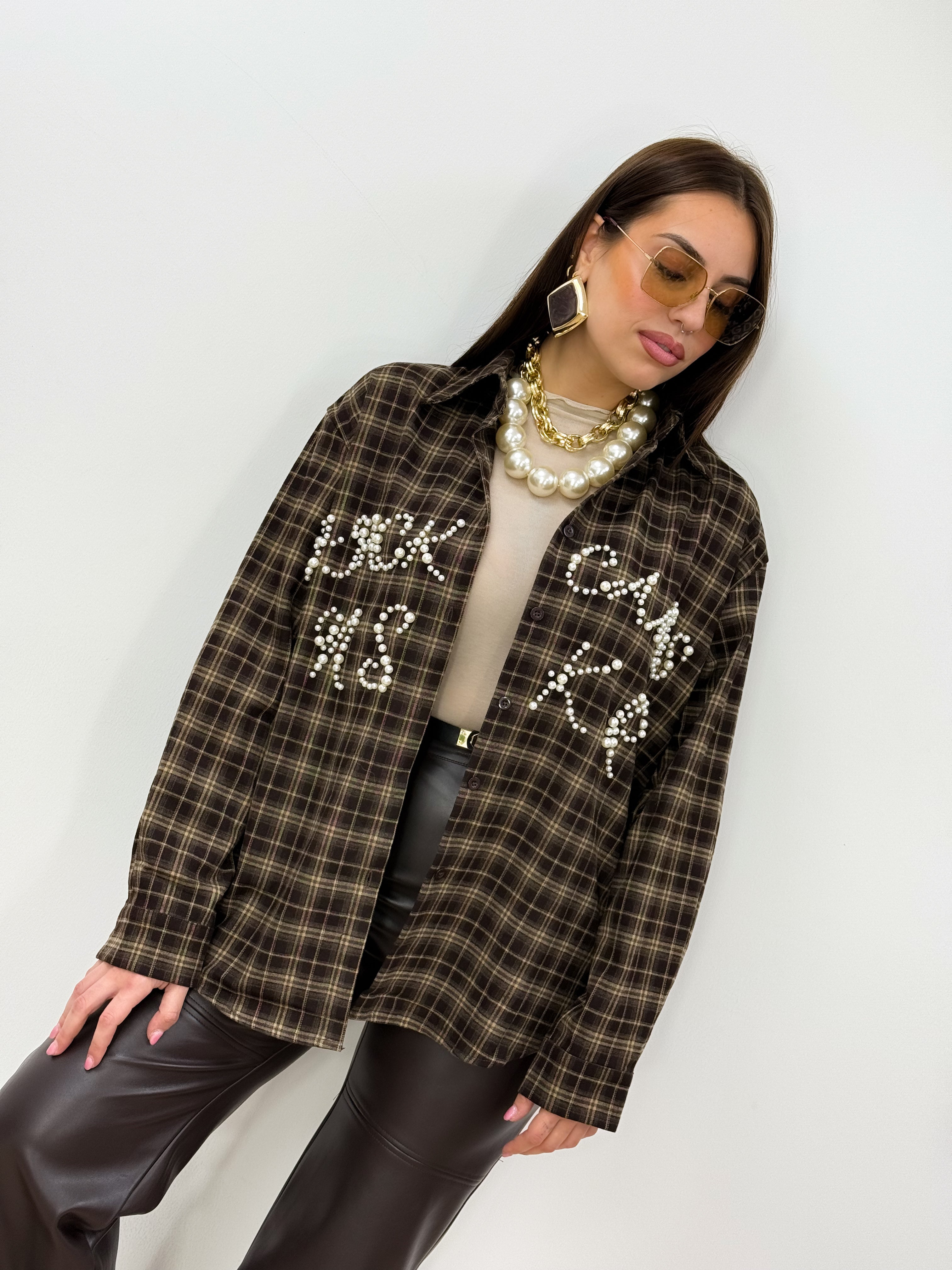 Camicia Touchè Marrone