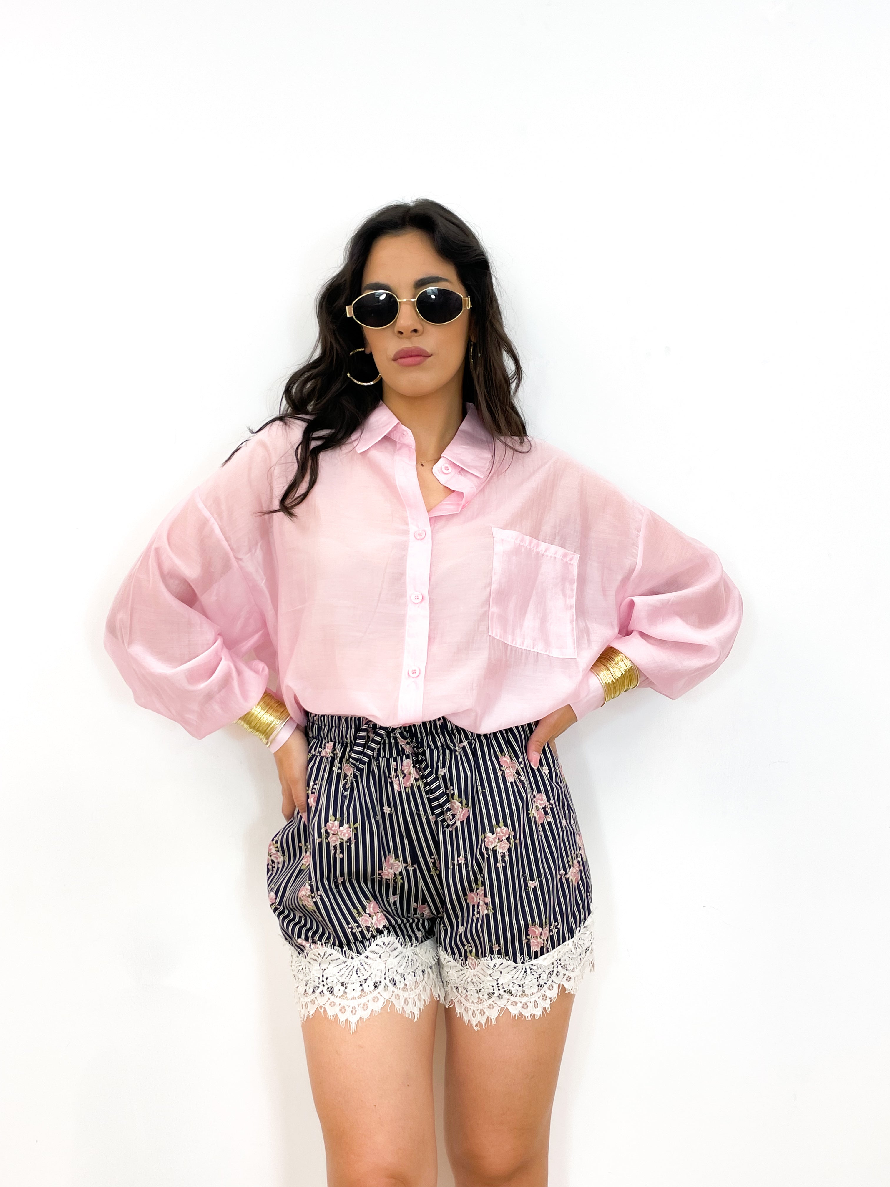 Camicia helena rosa
