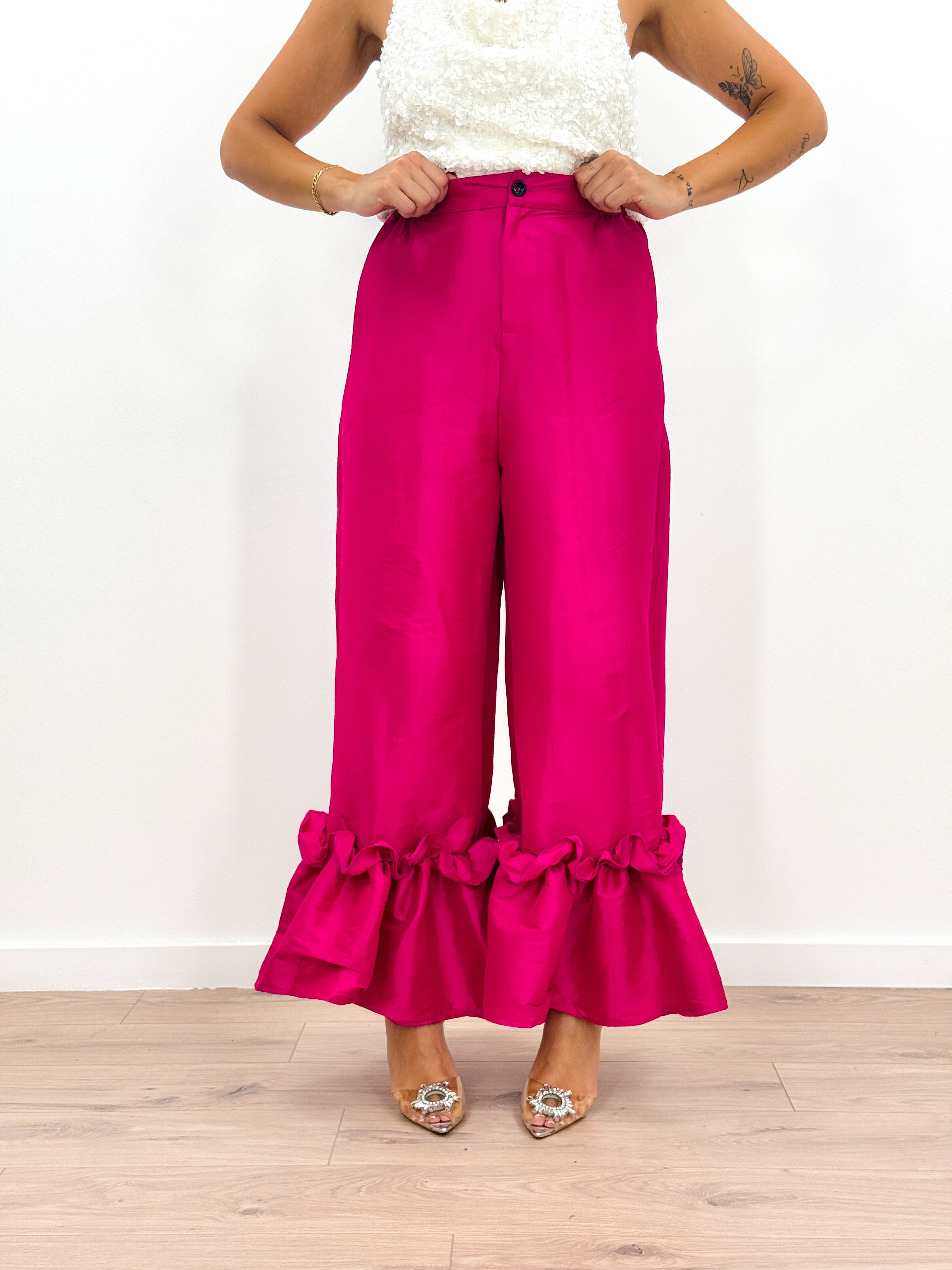 Pantalone Georgina FUCSIA