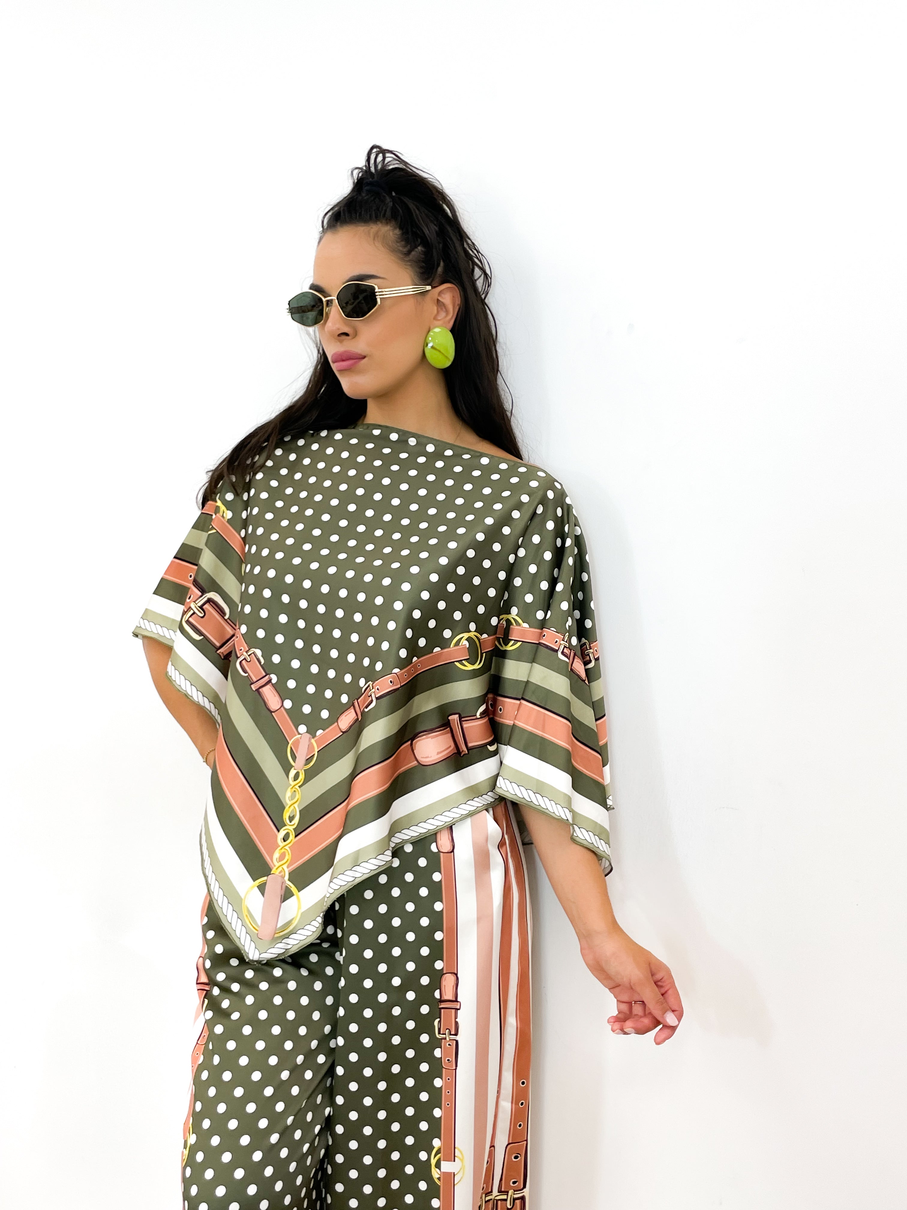 Coordinato AMÈLIE verde militare
