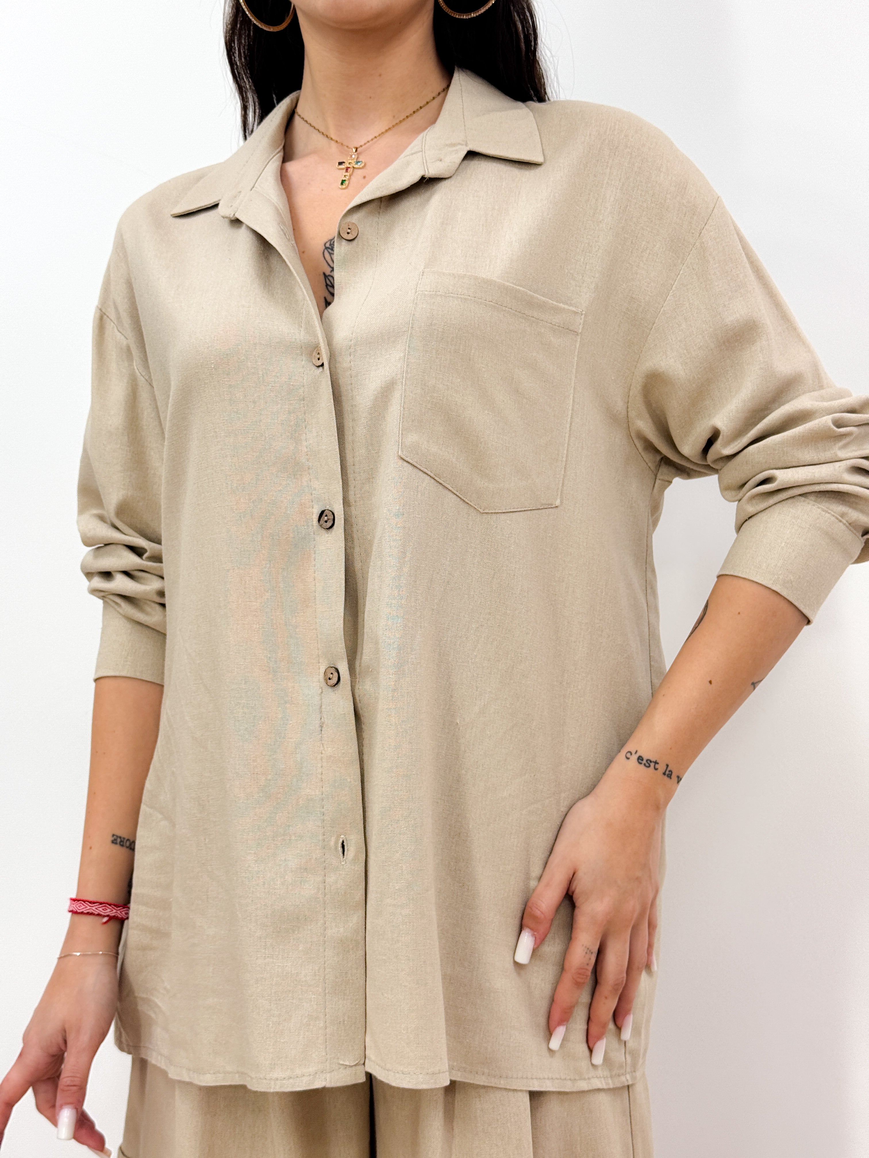 Camicia Safari BEIGE