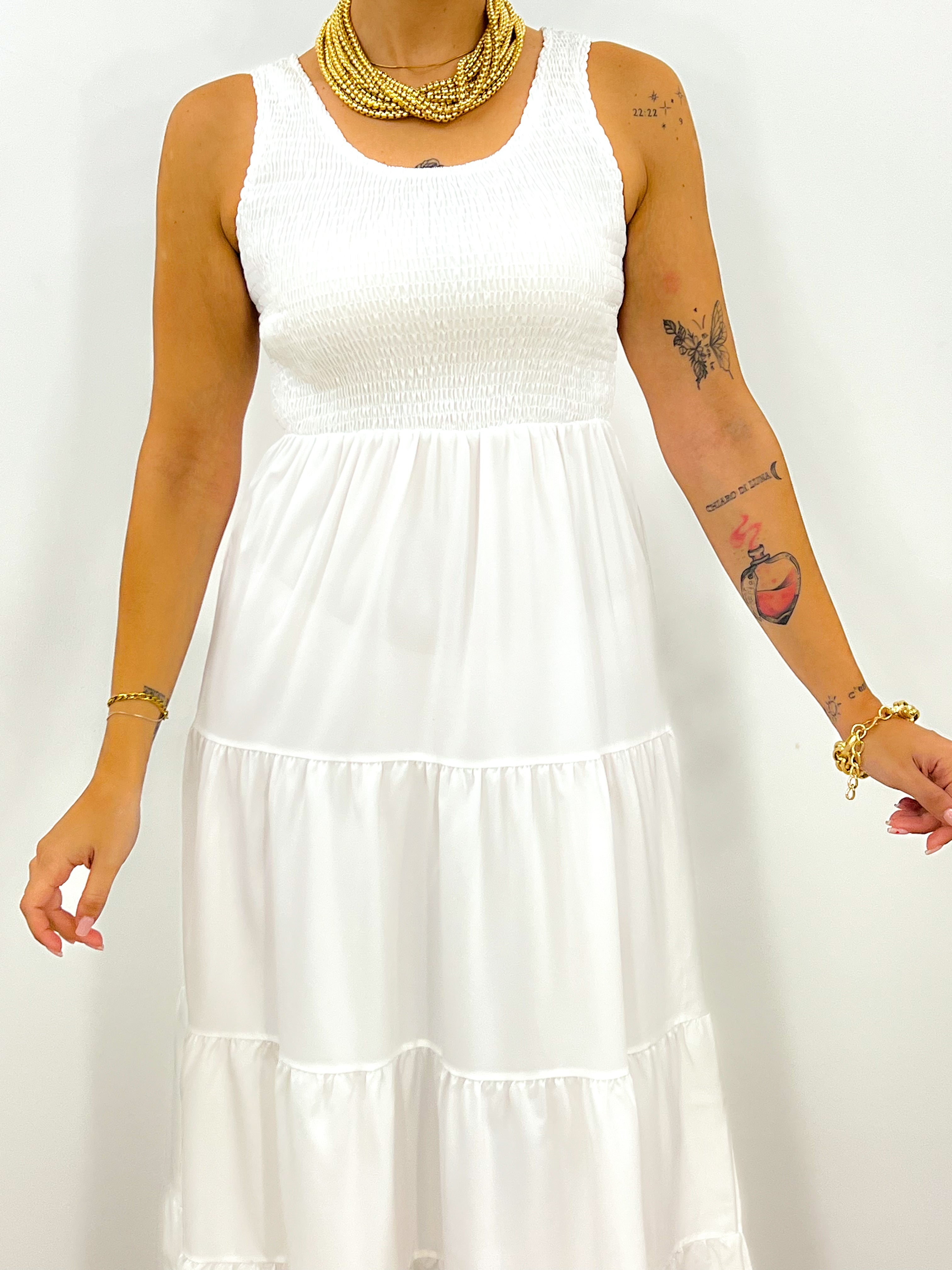 Abito Jasmine BIANCO