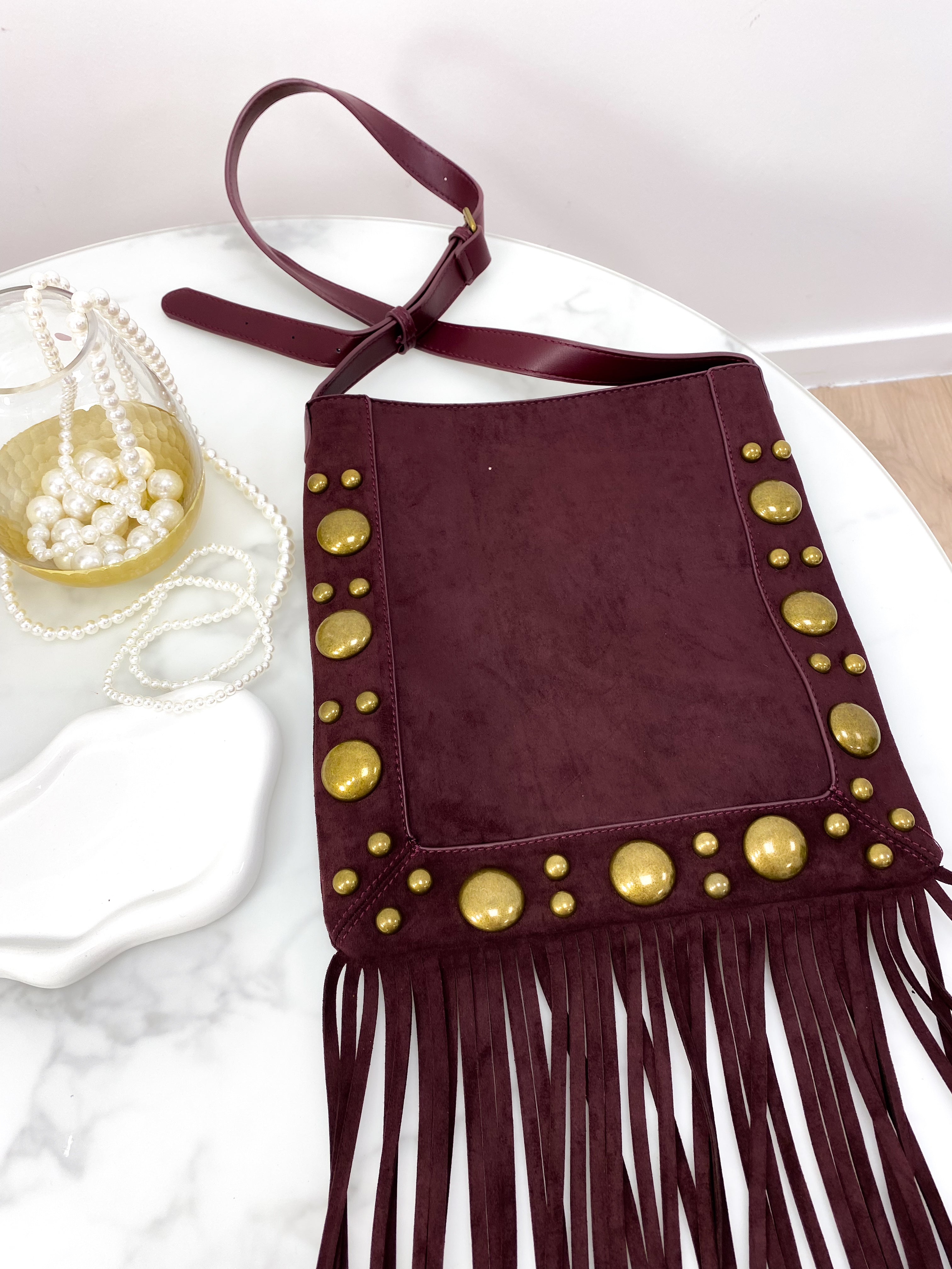 Borsa rodeo bordeaux