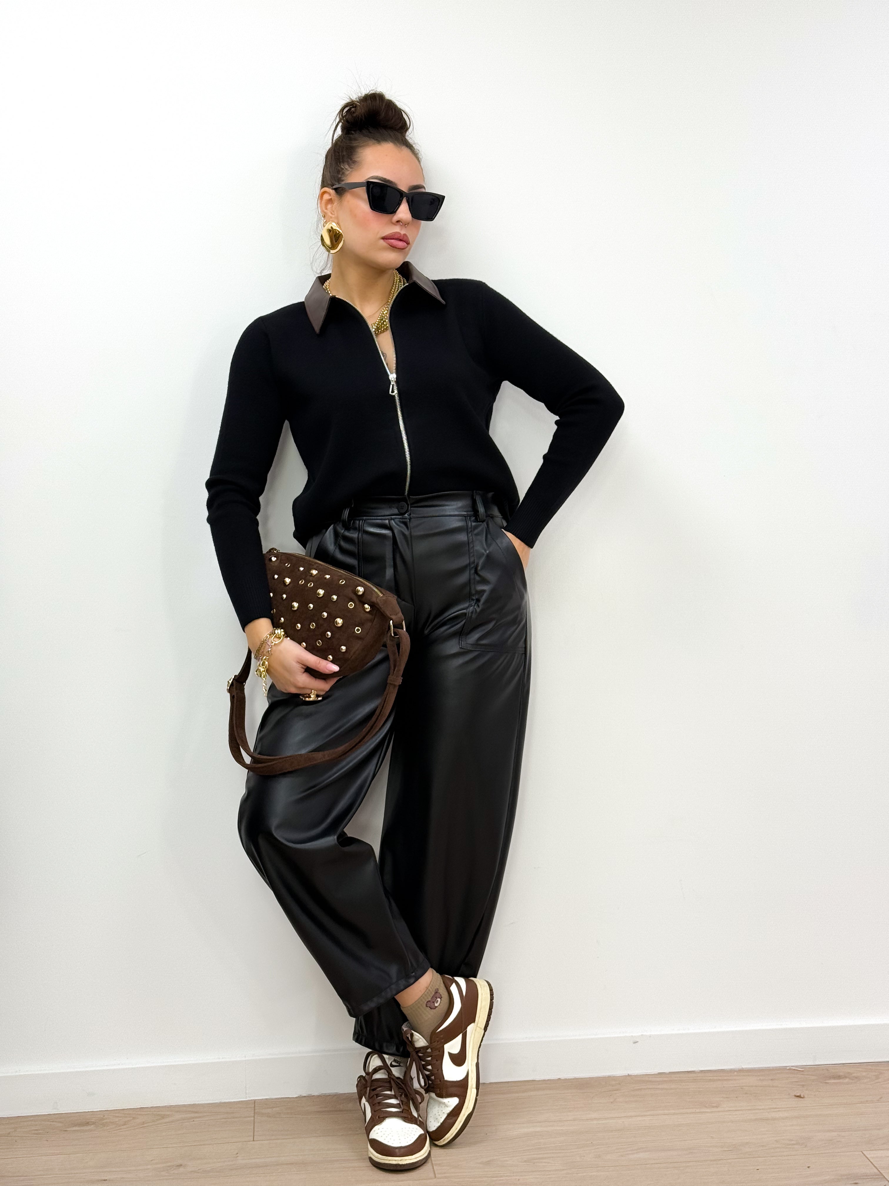 Cardigan Spencer Nero