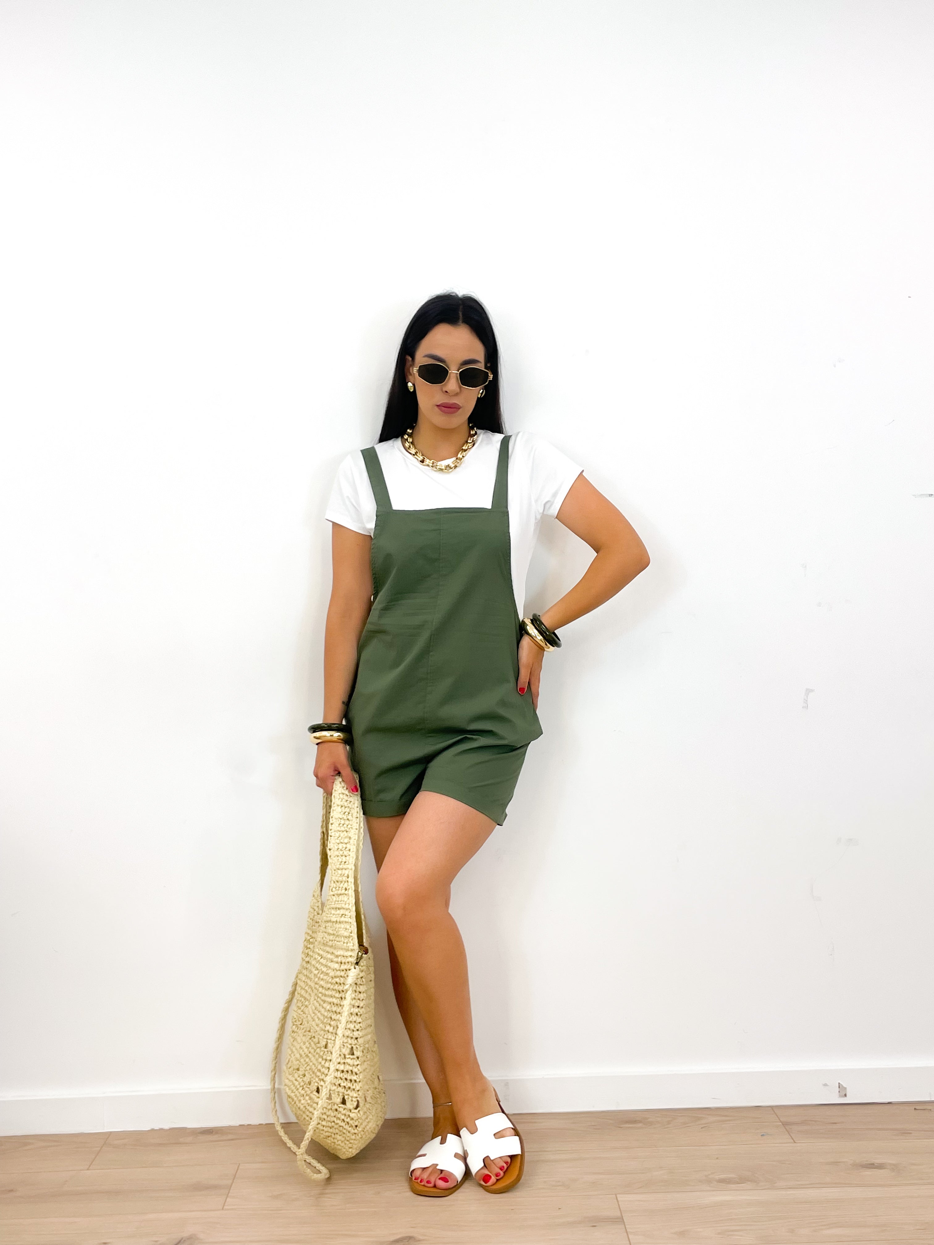 Salopette 24H verde militare