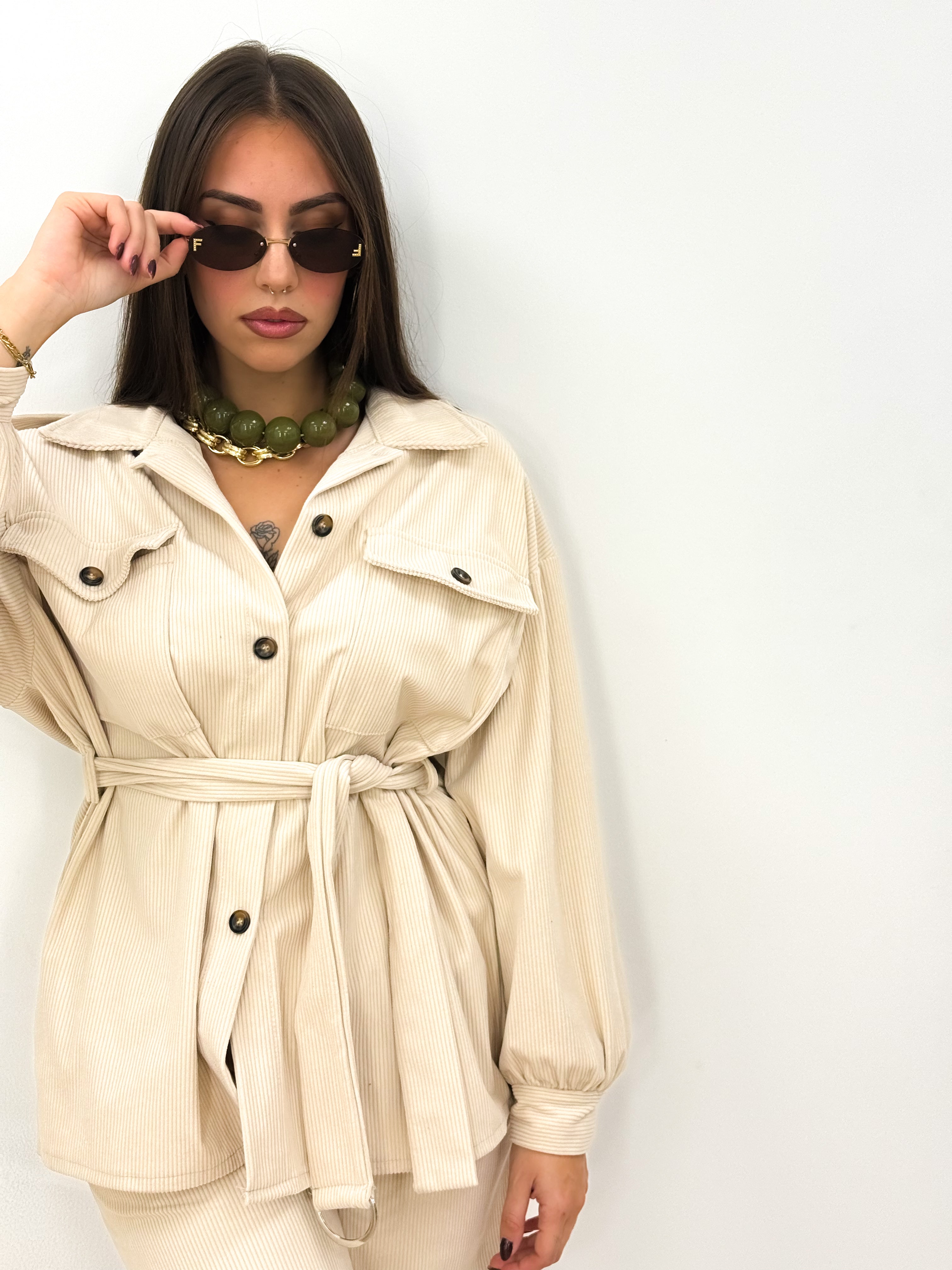 Coordinato Riga panna