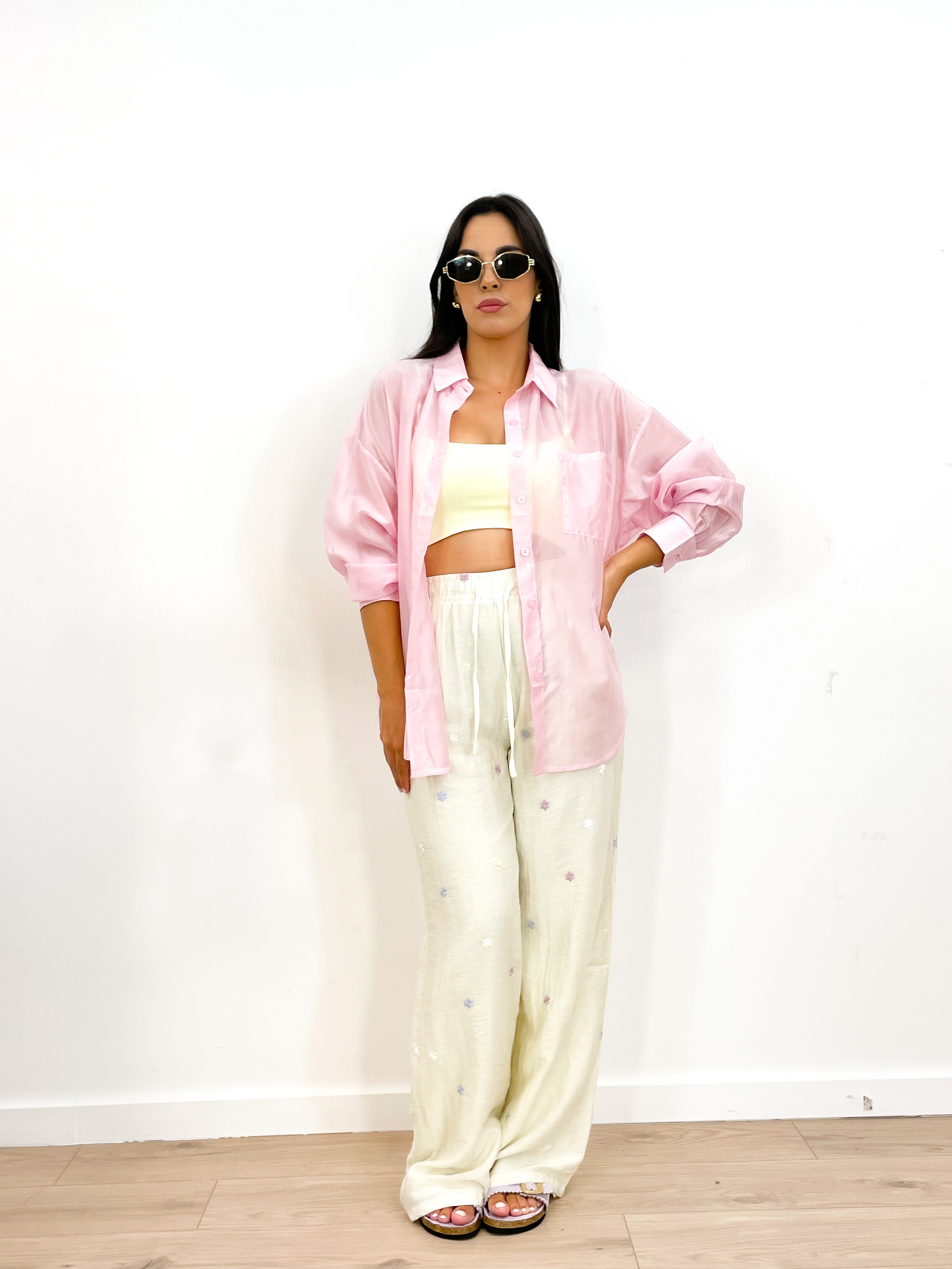 Camicia helena rosa