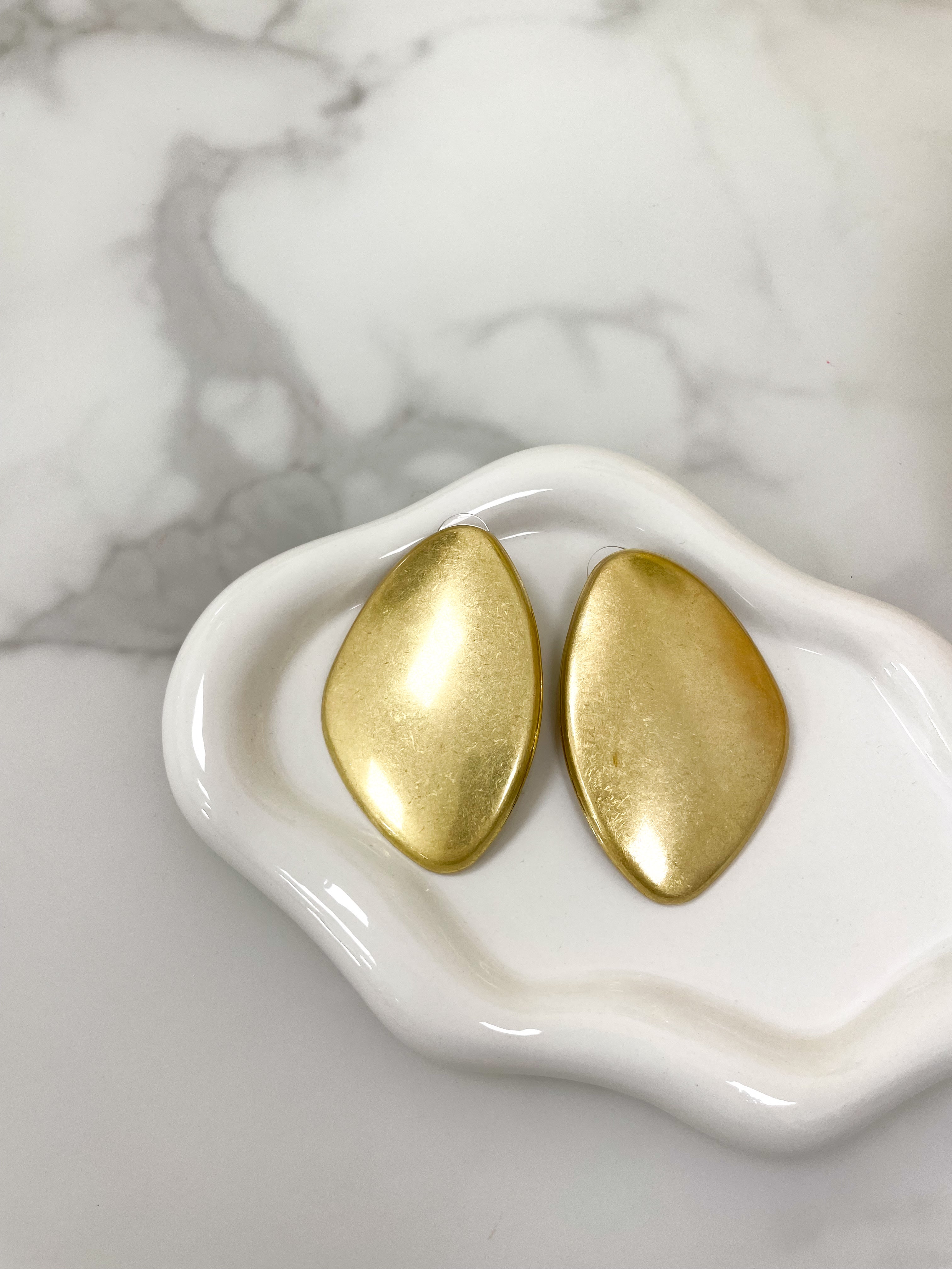 Orecchini Petali Oro