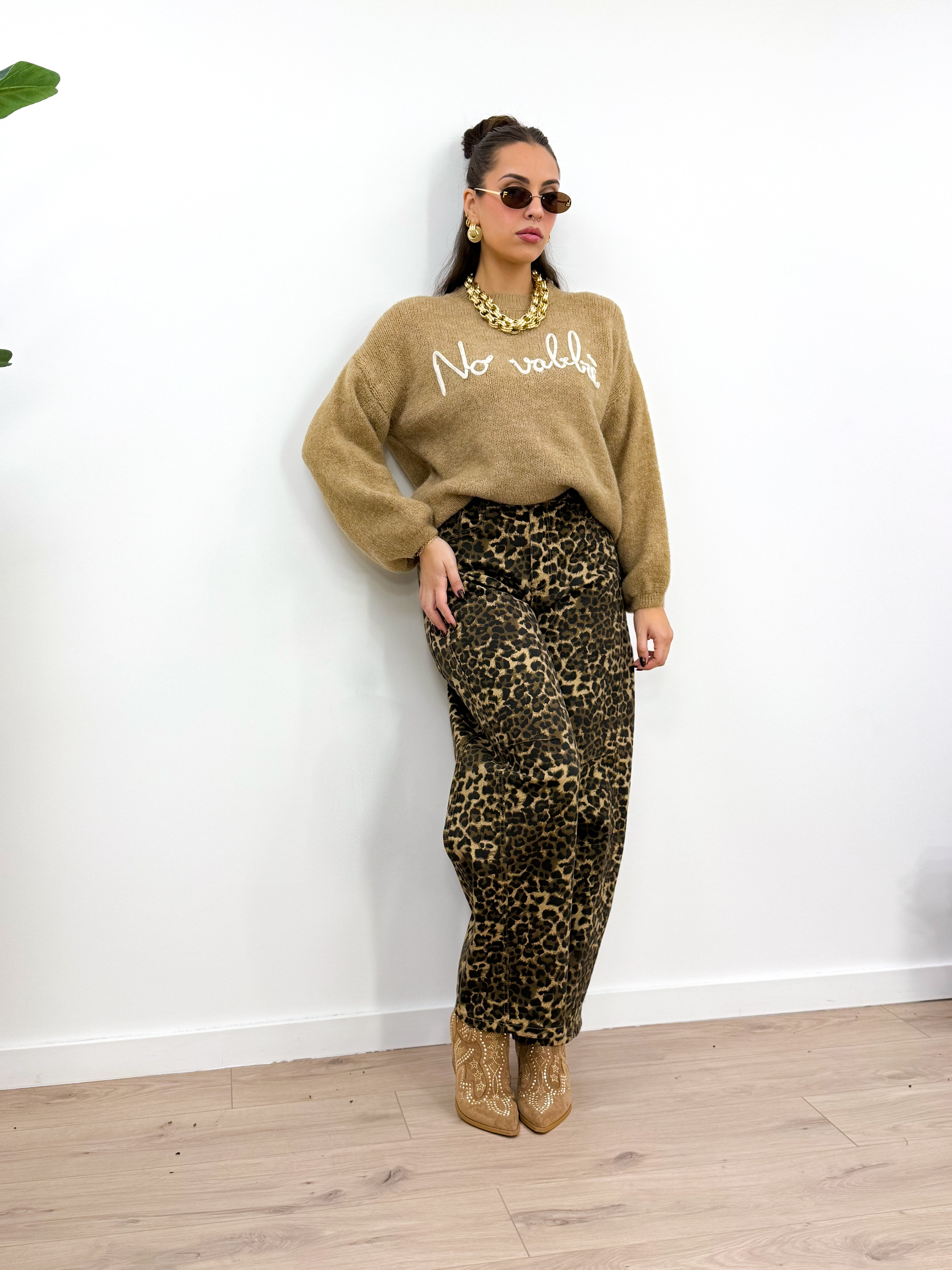 Jeans Balloon Maculato