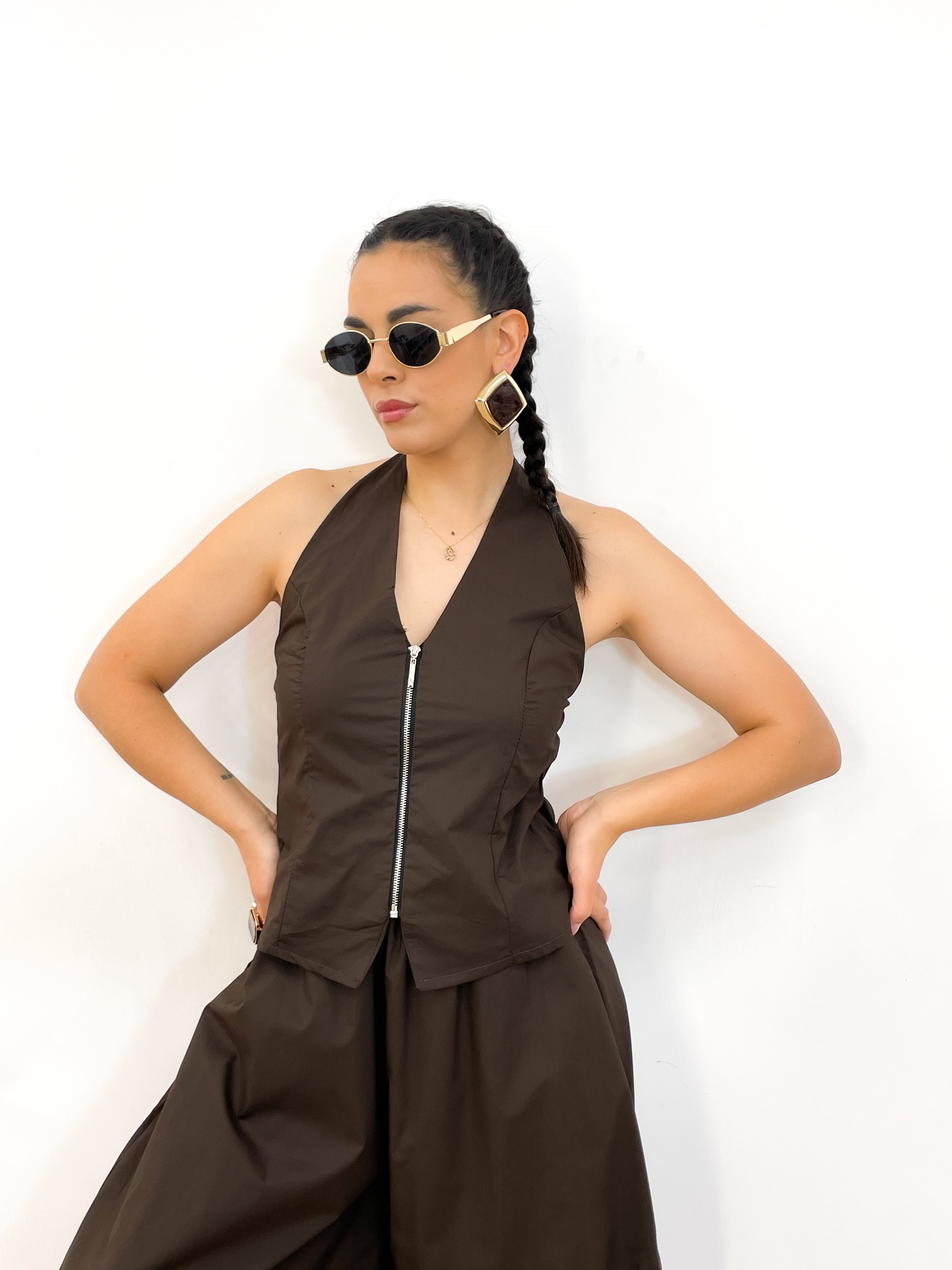 Coordinato JEANNE marrone