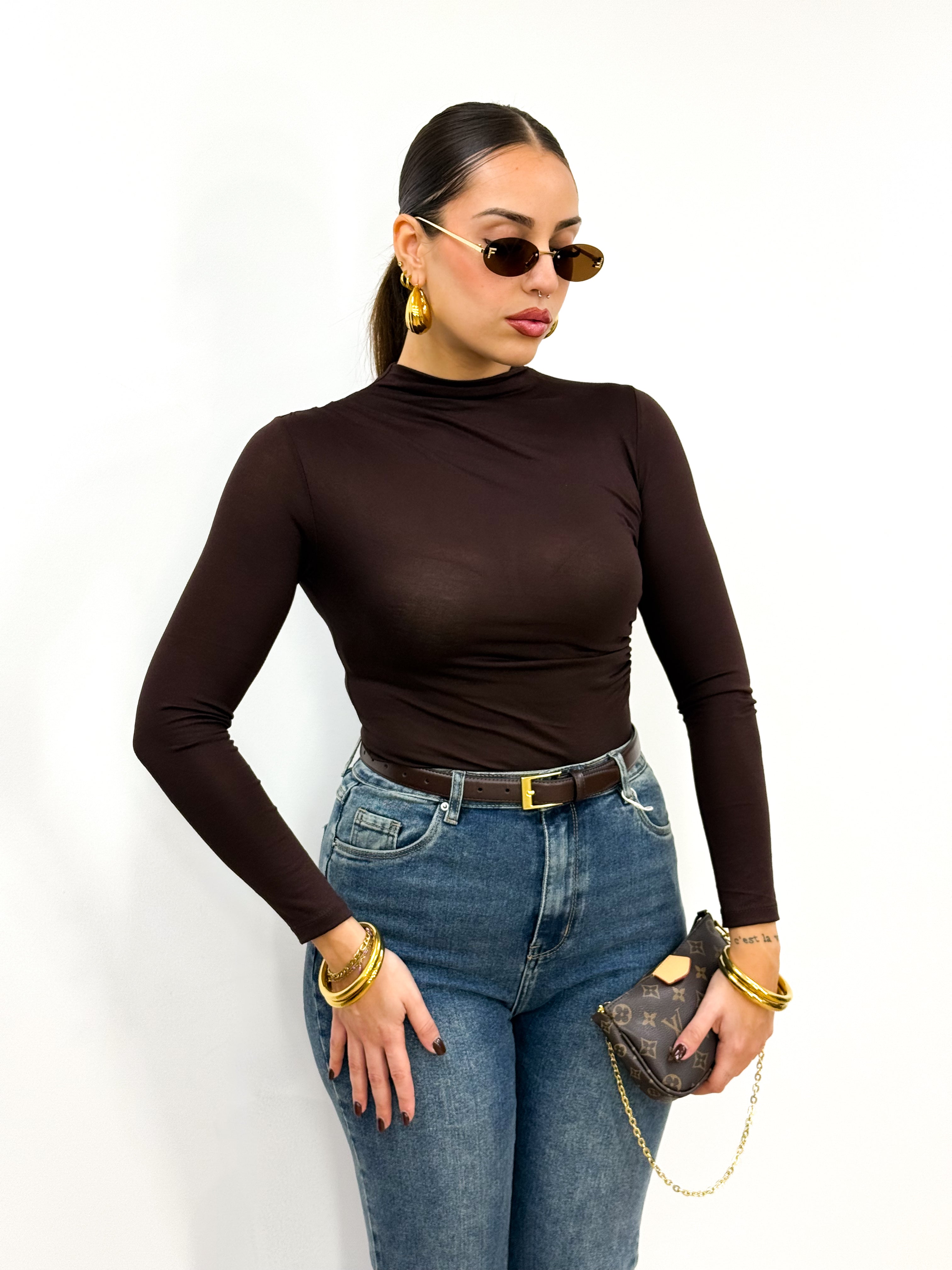 Maglia Maika Marrone