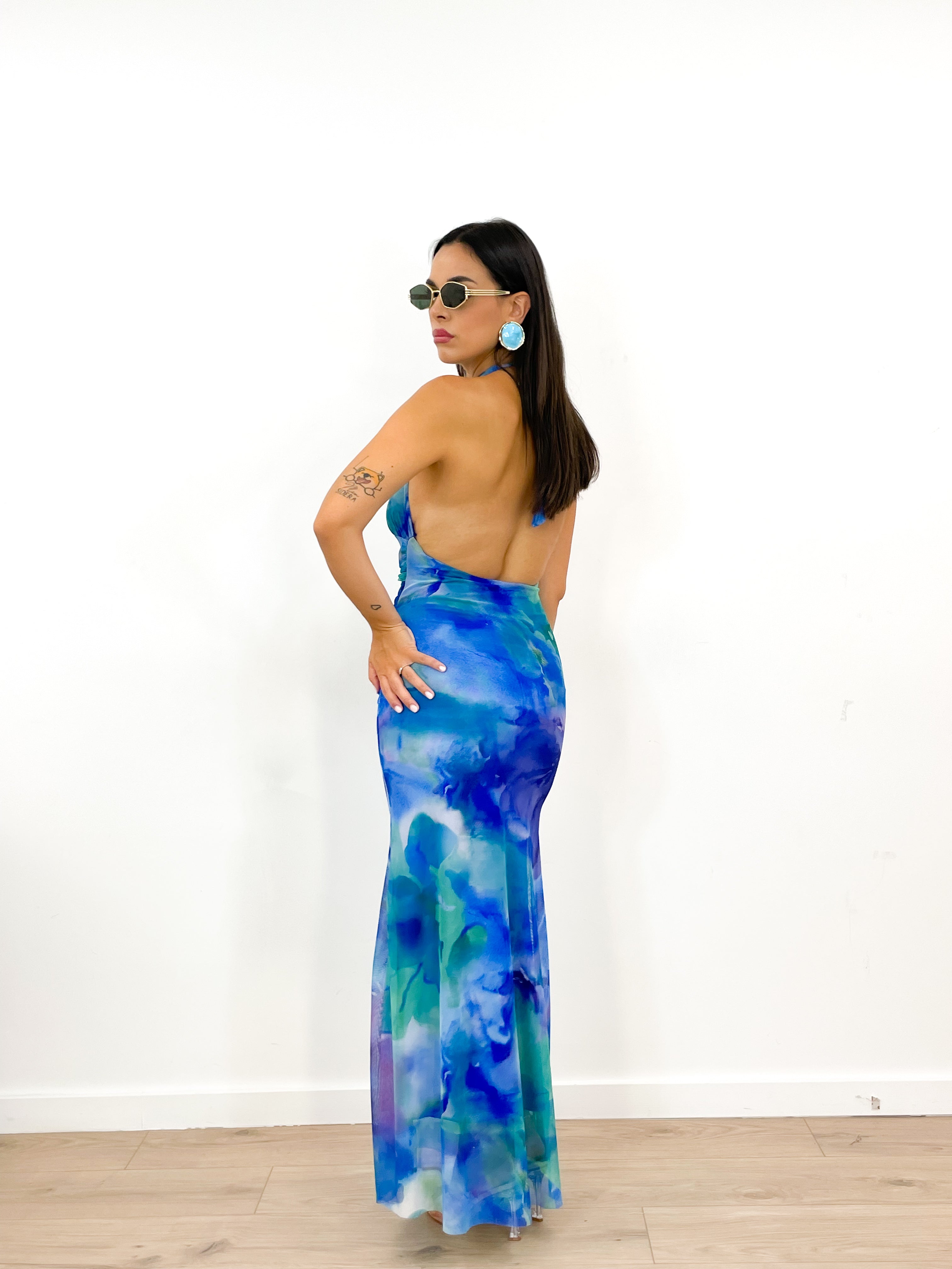 Abito AURORA BOREALE blu