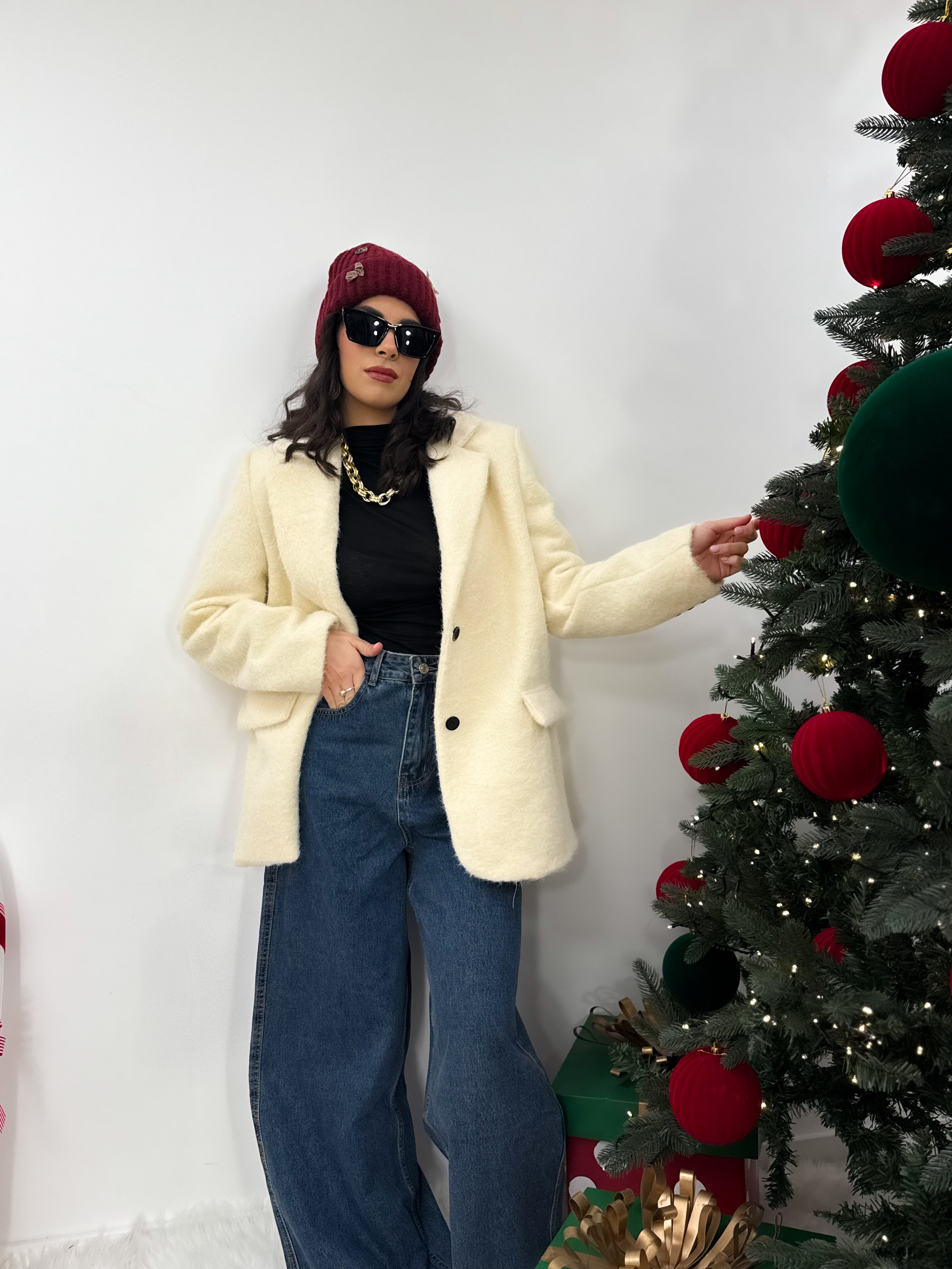 Giacca/cappotto Cloe Panna