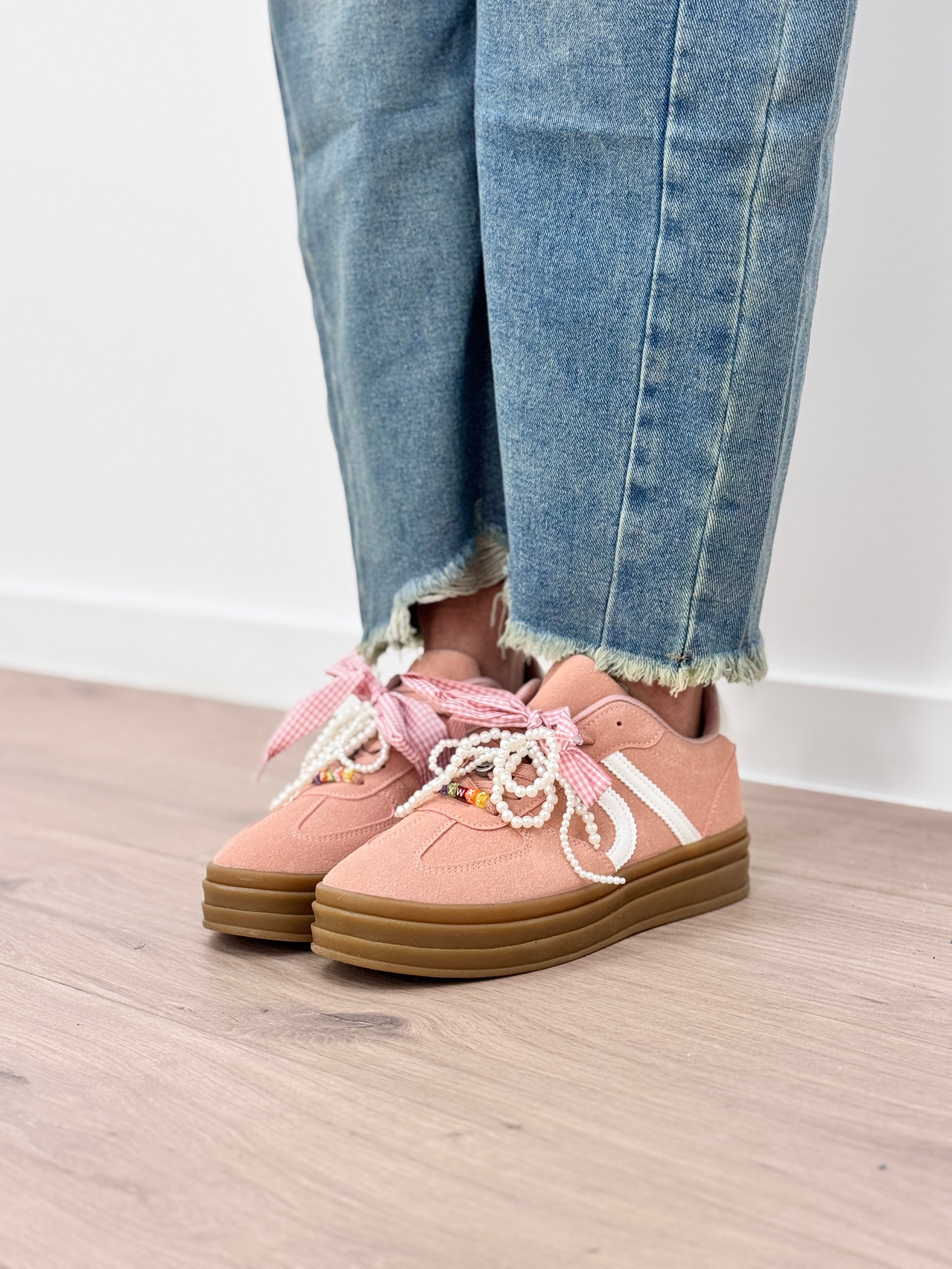 SNEAKERS CHARM ROSA