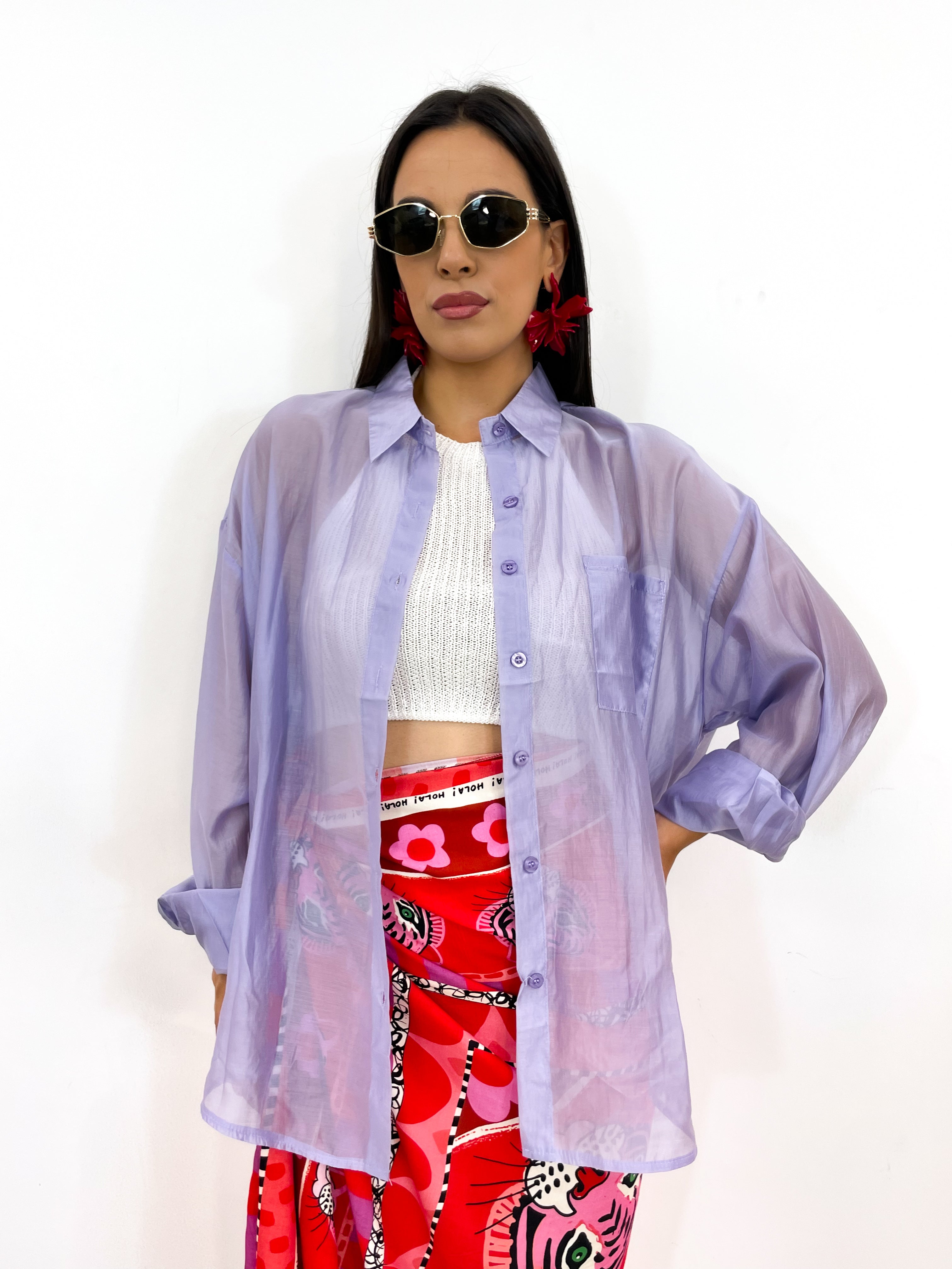 Camicia helena lilla
