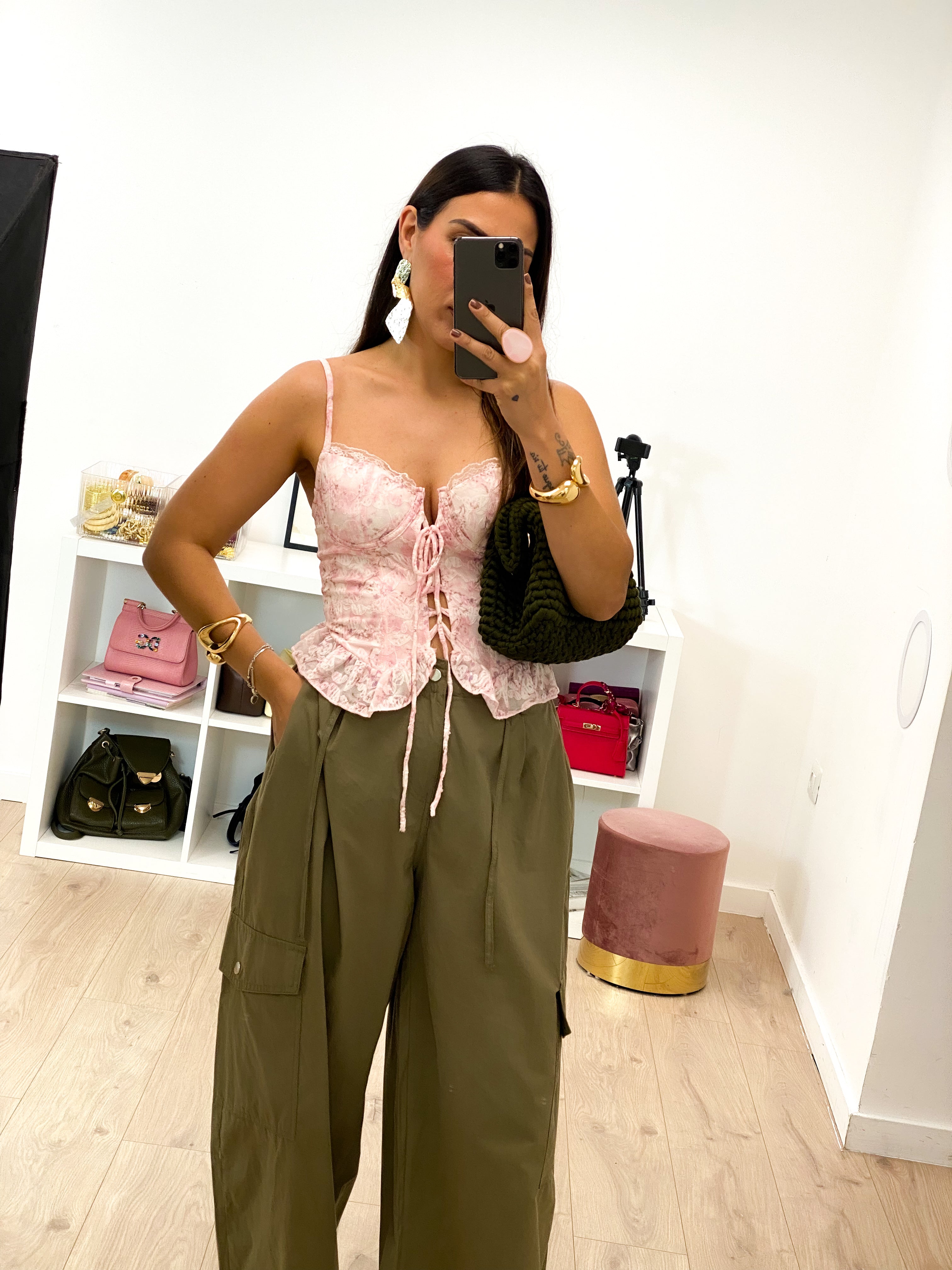 Corpetto OASI rosa