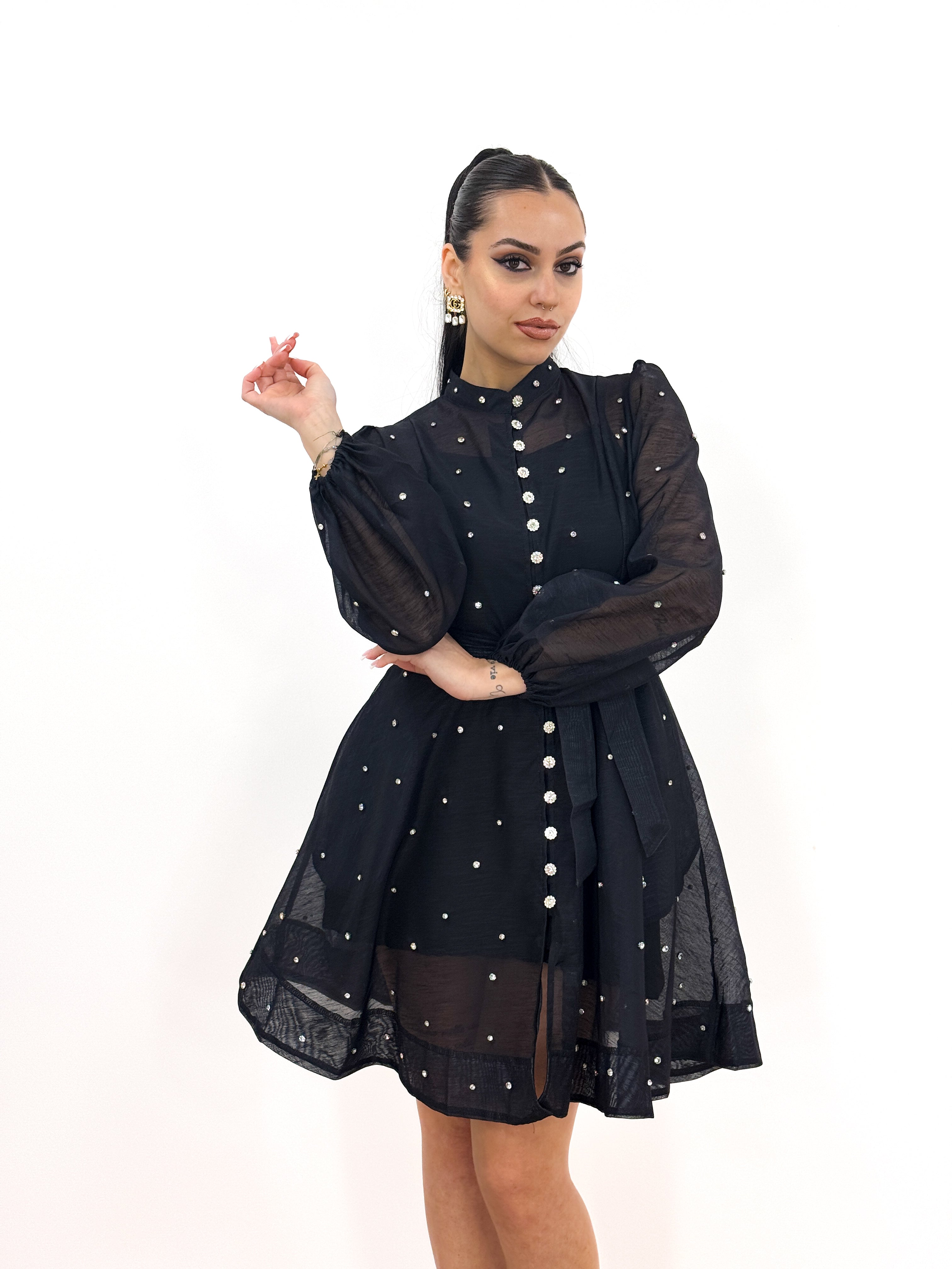 Abito Zim Corto 60093 NERO