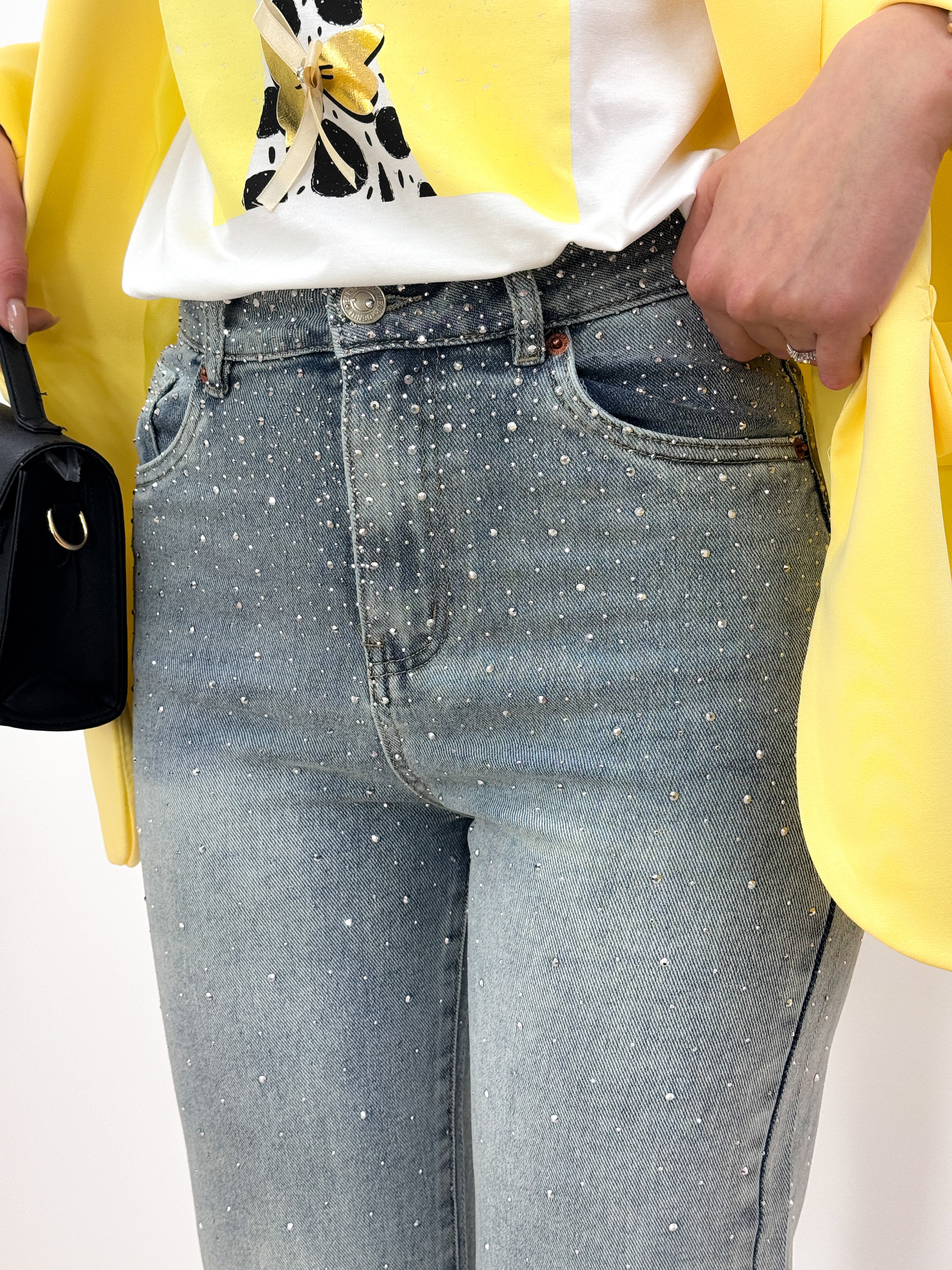 Jeans Strass 329