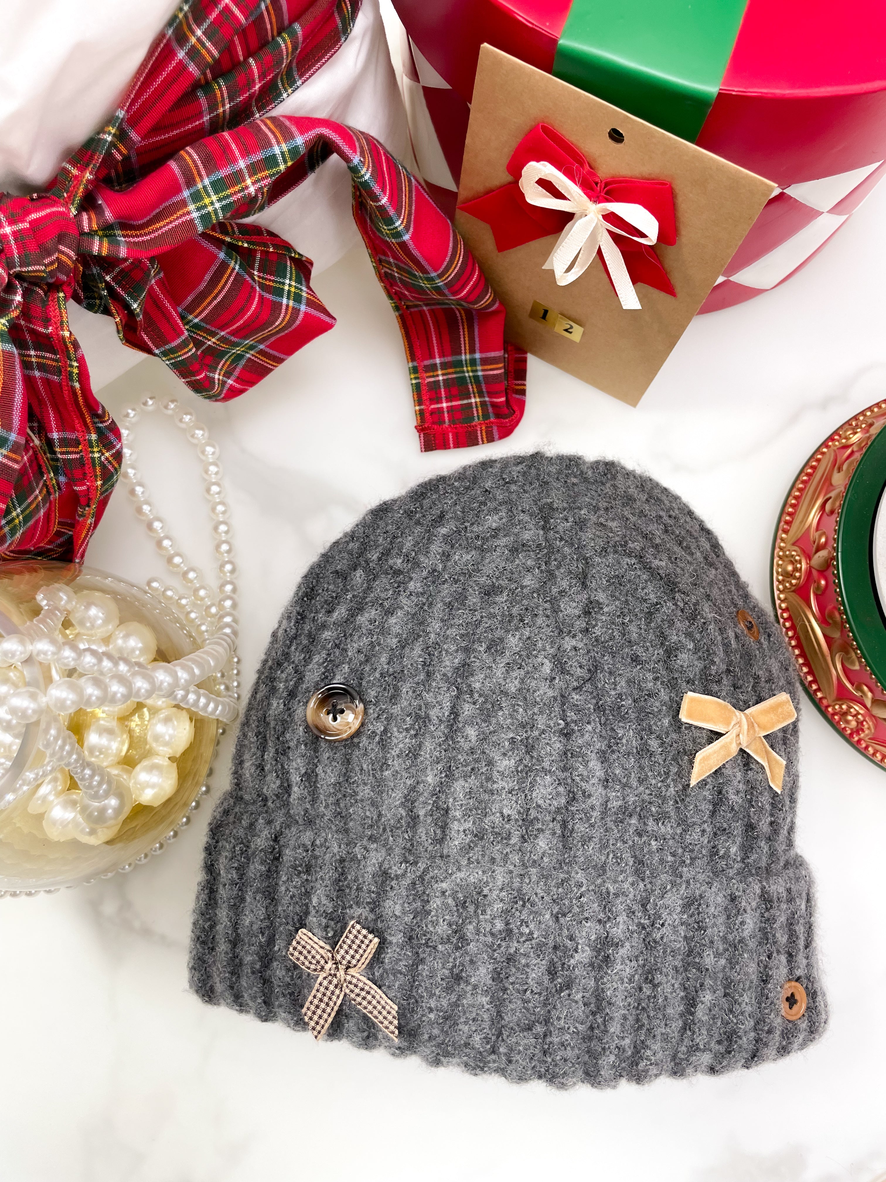 Cappello Flake Grigio