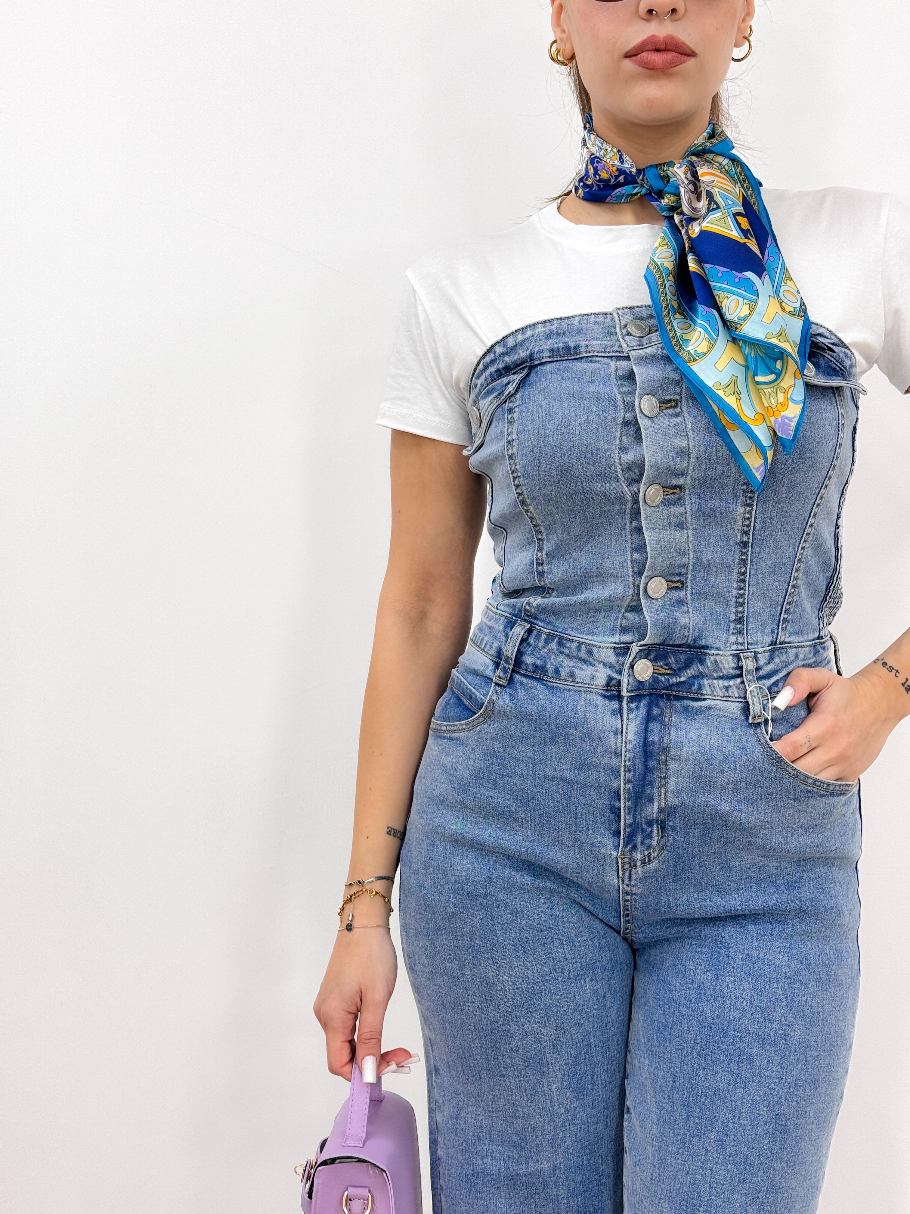 Tuta Denim 6128
