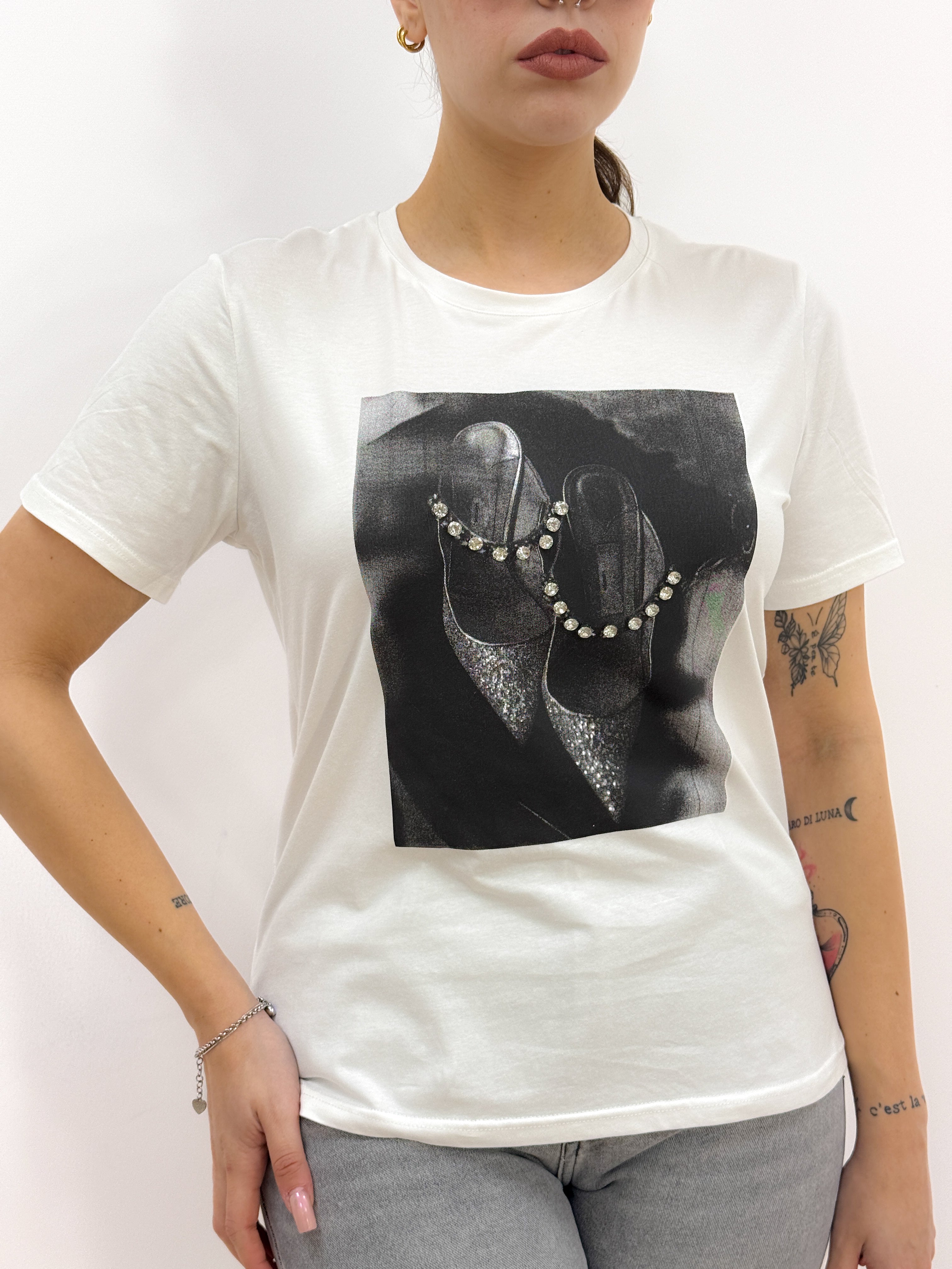 T-Shirt Shoes NERO