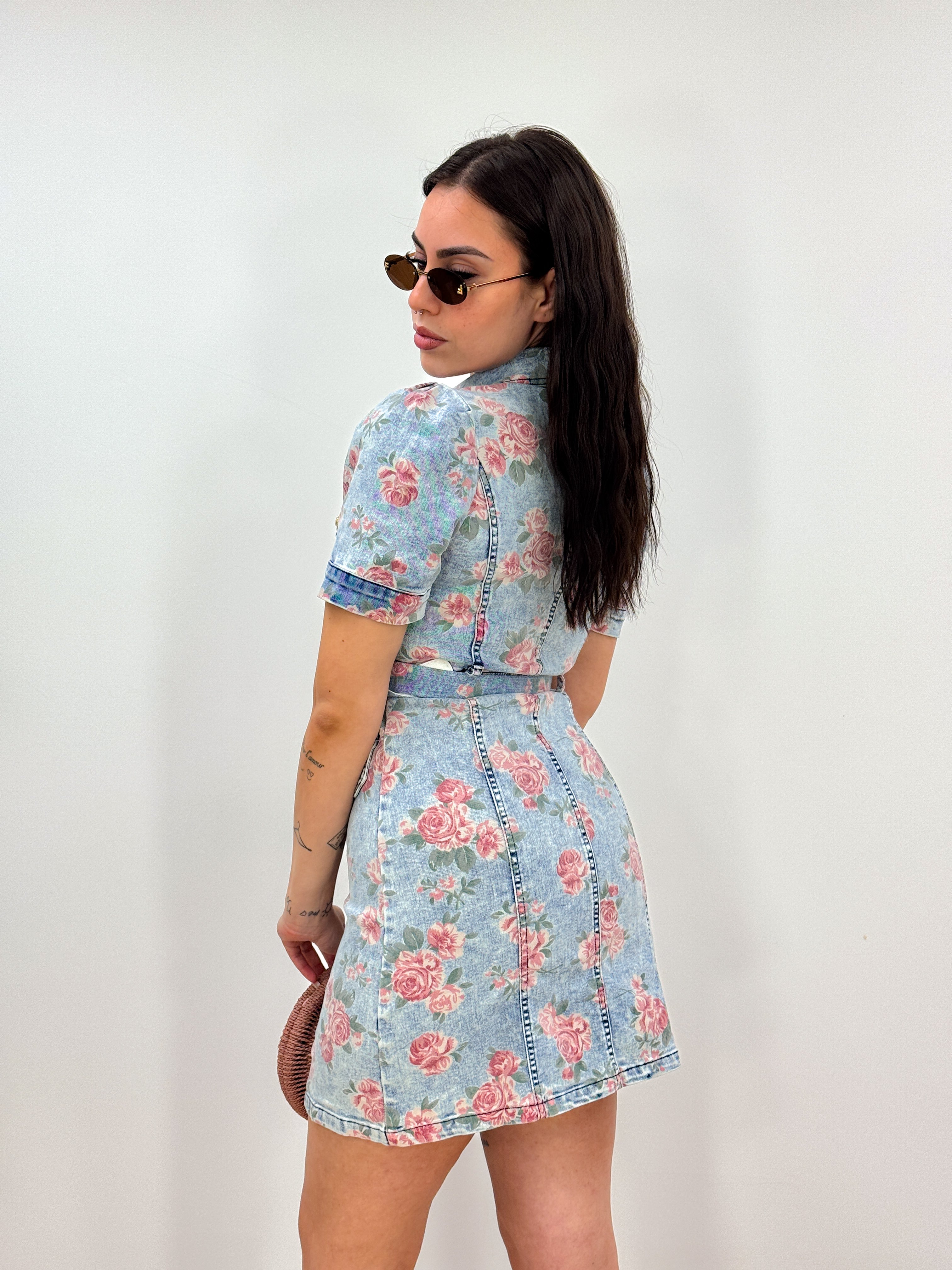 Abito Denim Rose