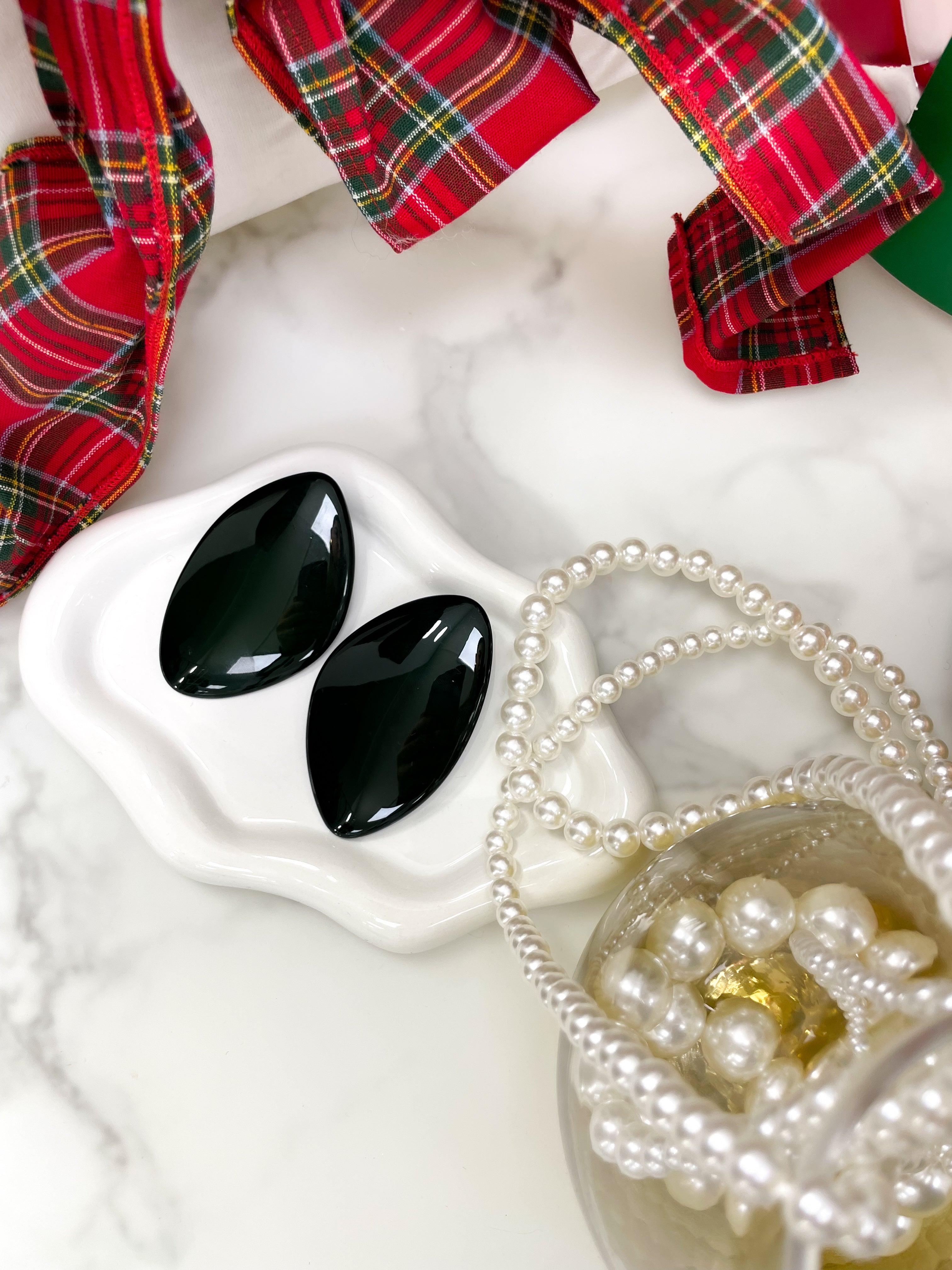 Orecchini Goccia Verde