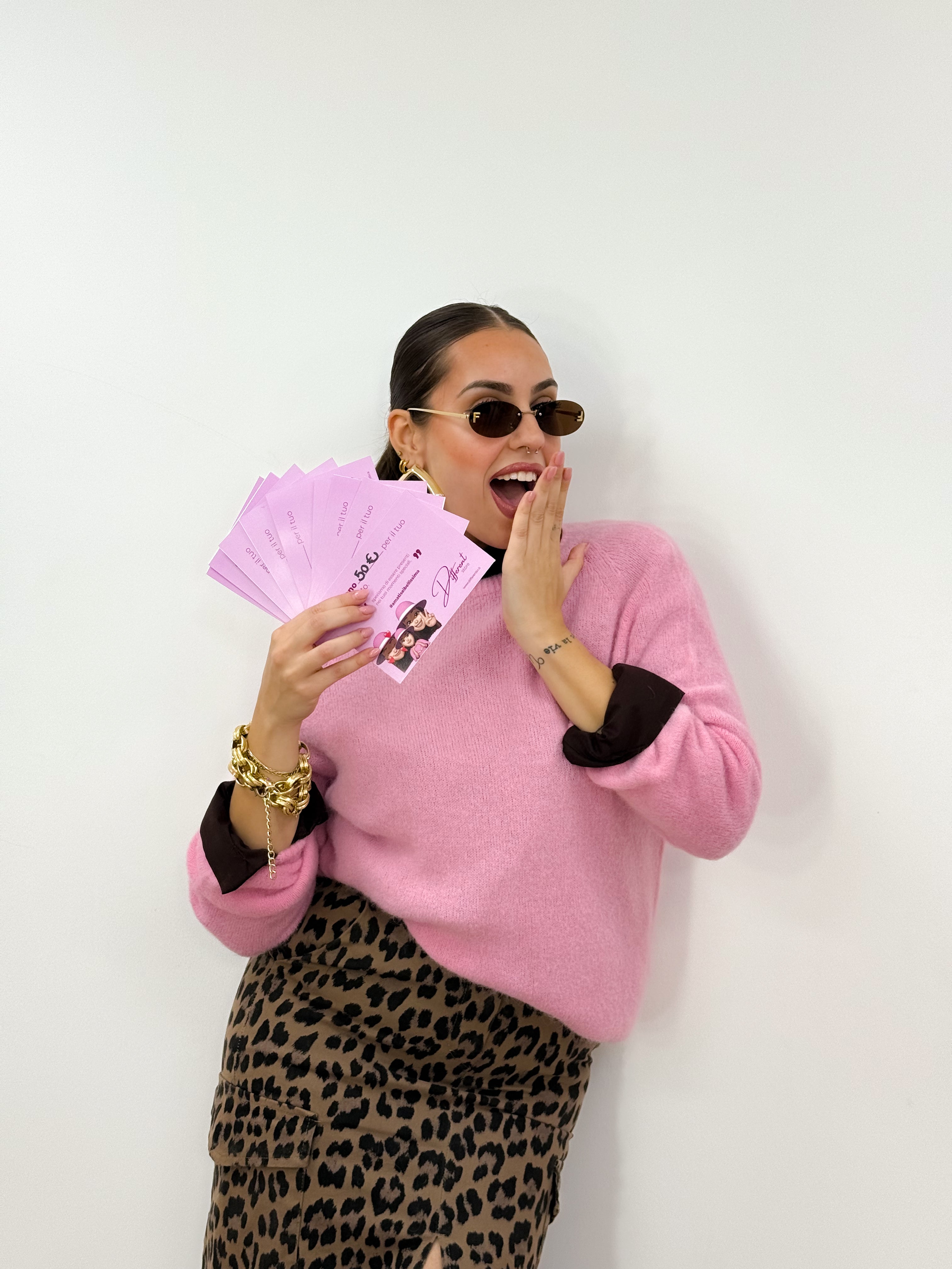 Maglioncino Baby Alpaca Rosa