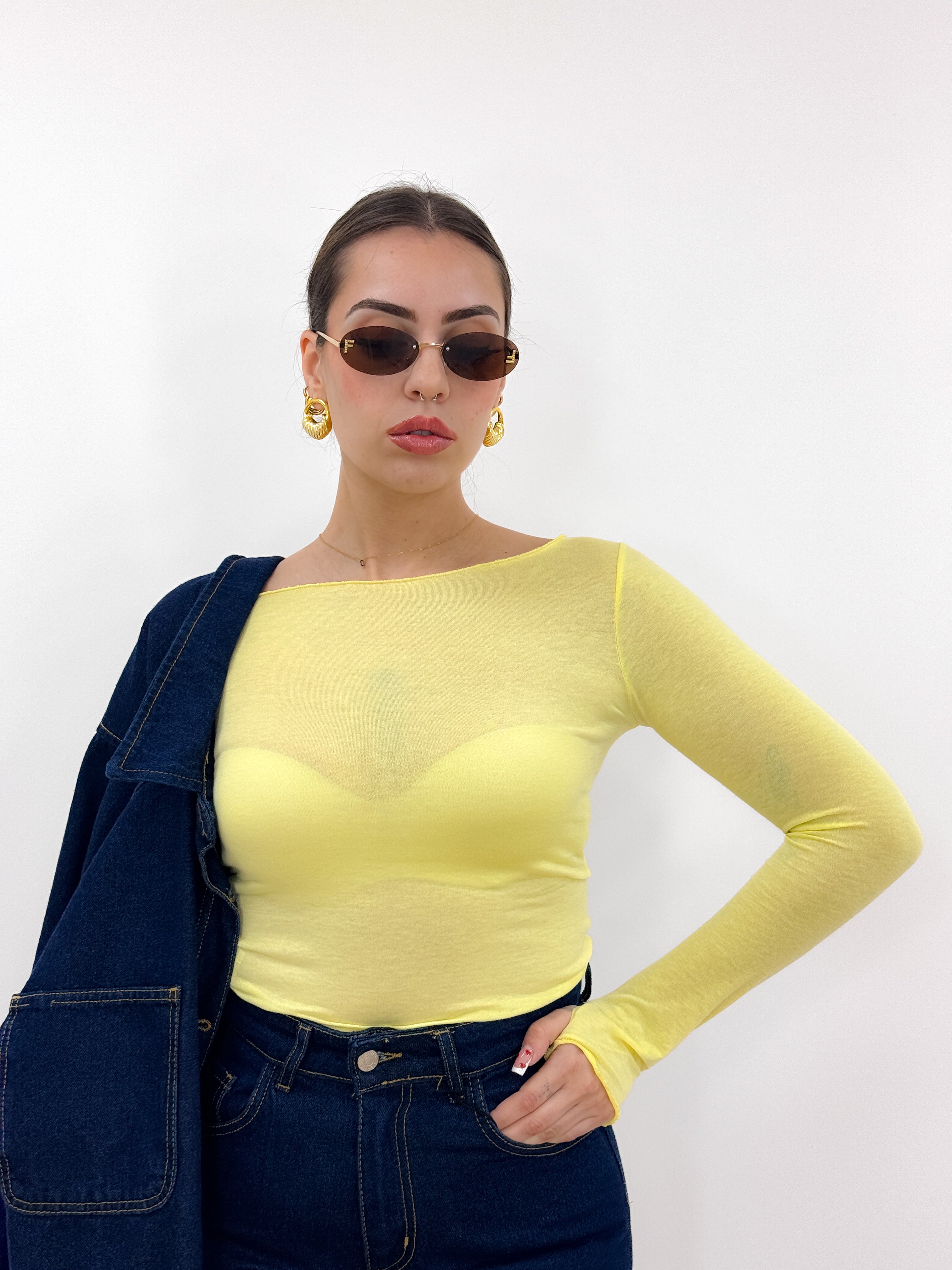 Maglia Laila GIALLO