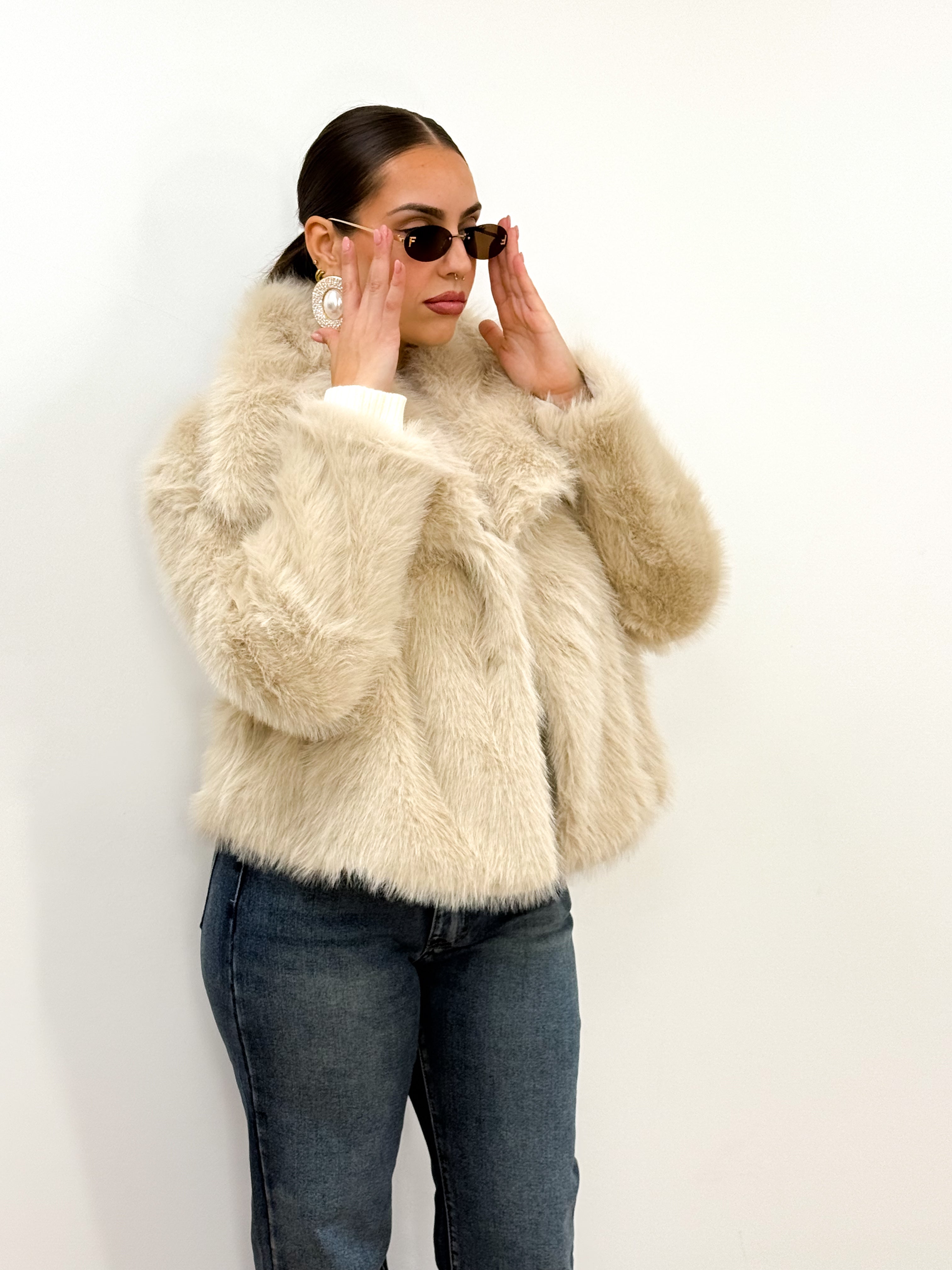 Pelliccia Elsa Panna