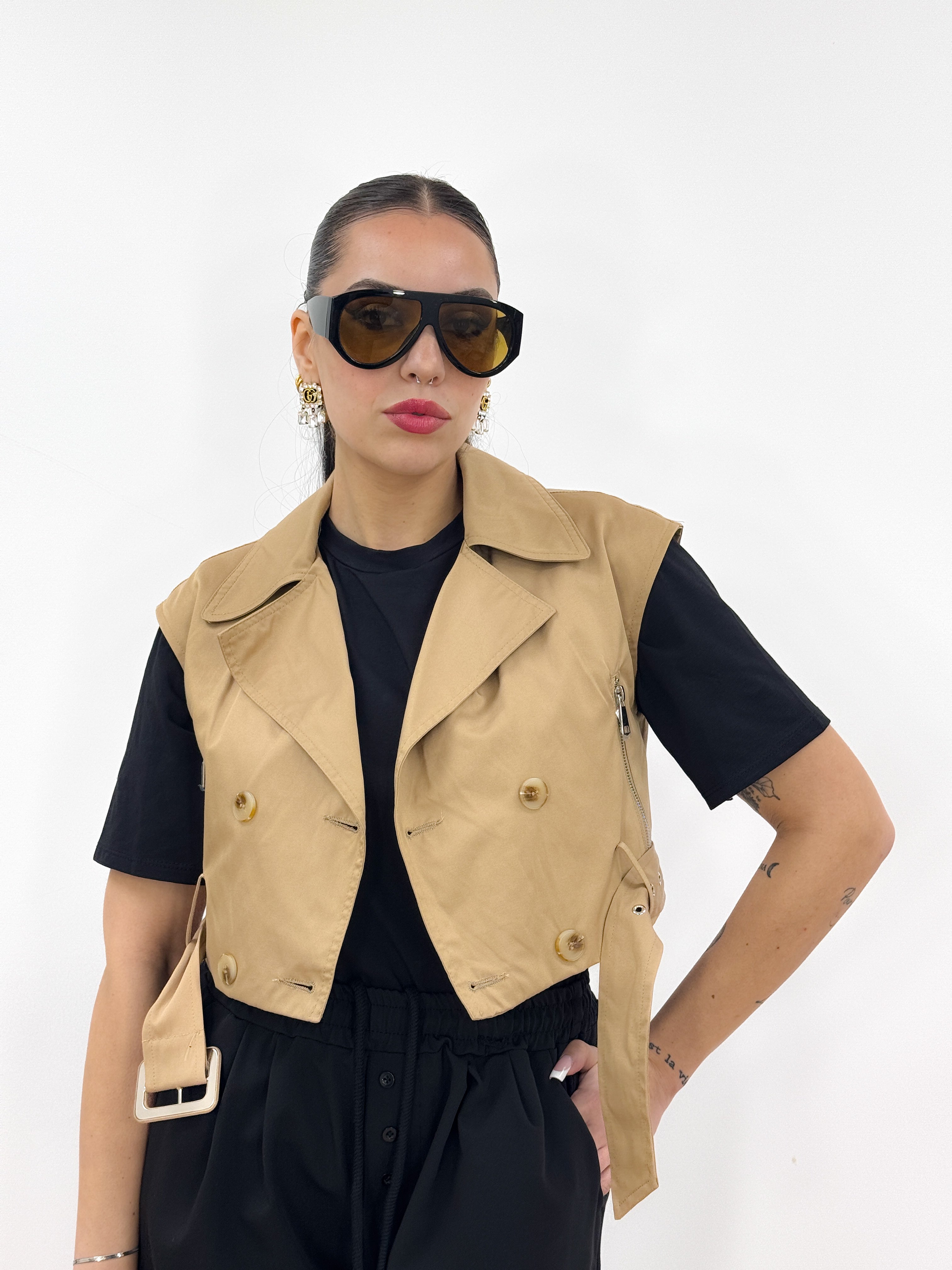 Gilet Safari SABBIA