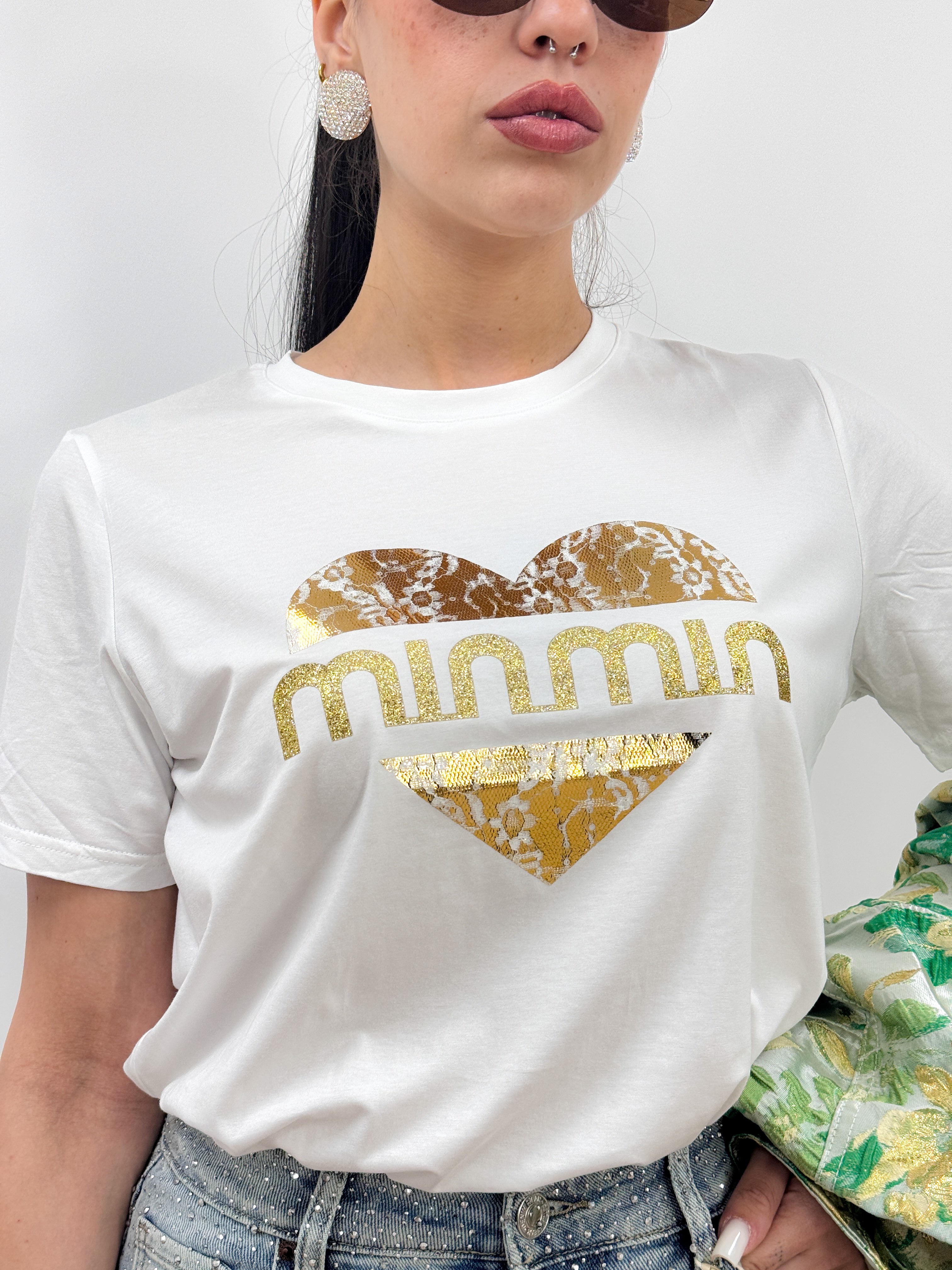 T-Shirt Cuore Gold