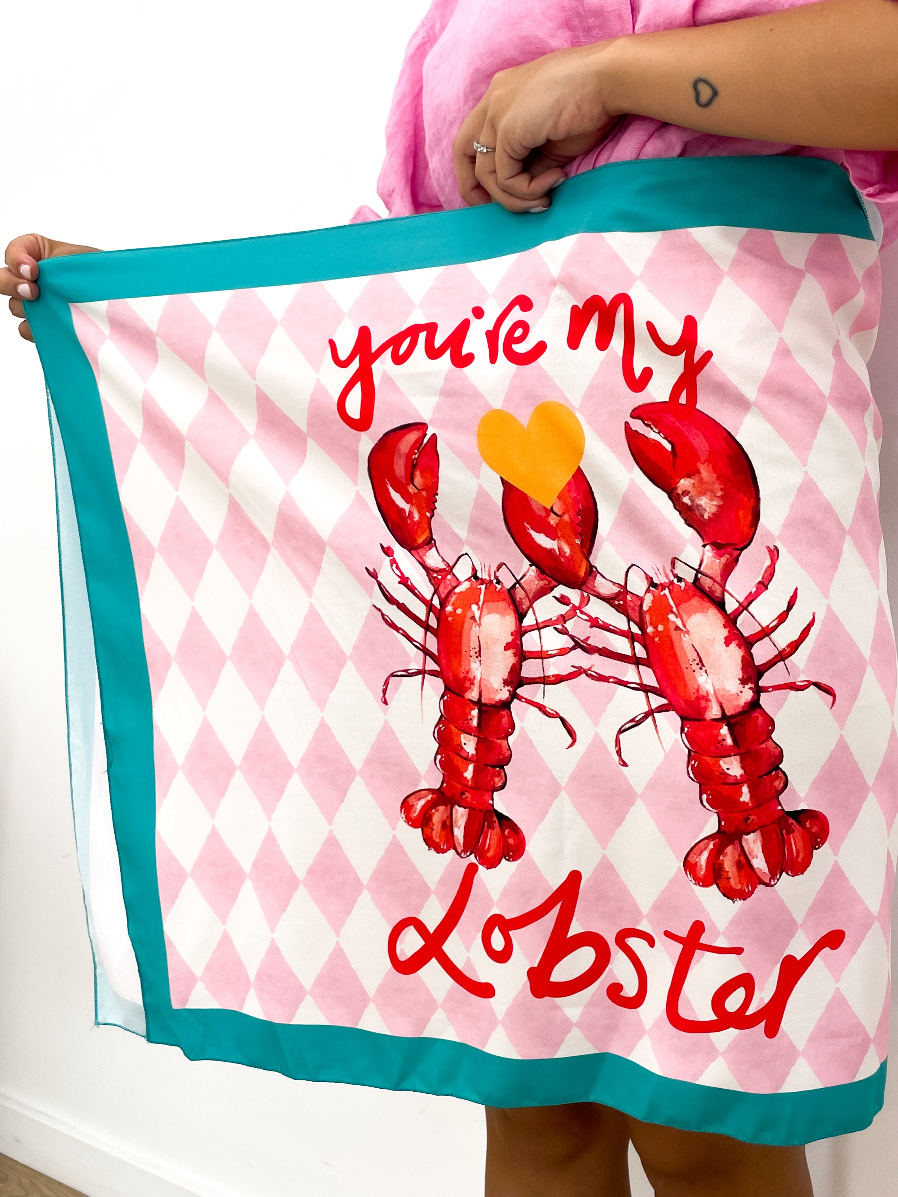 Gonna pareo LOBSTER