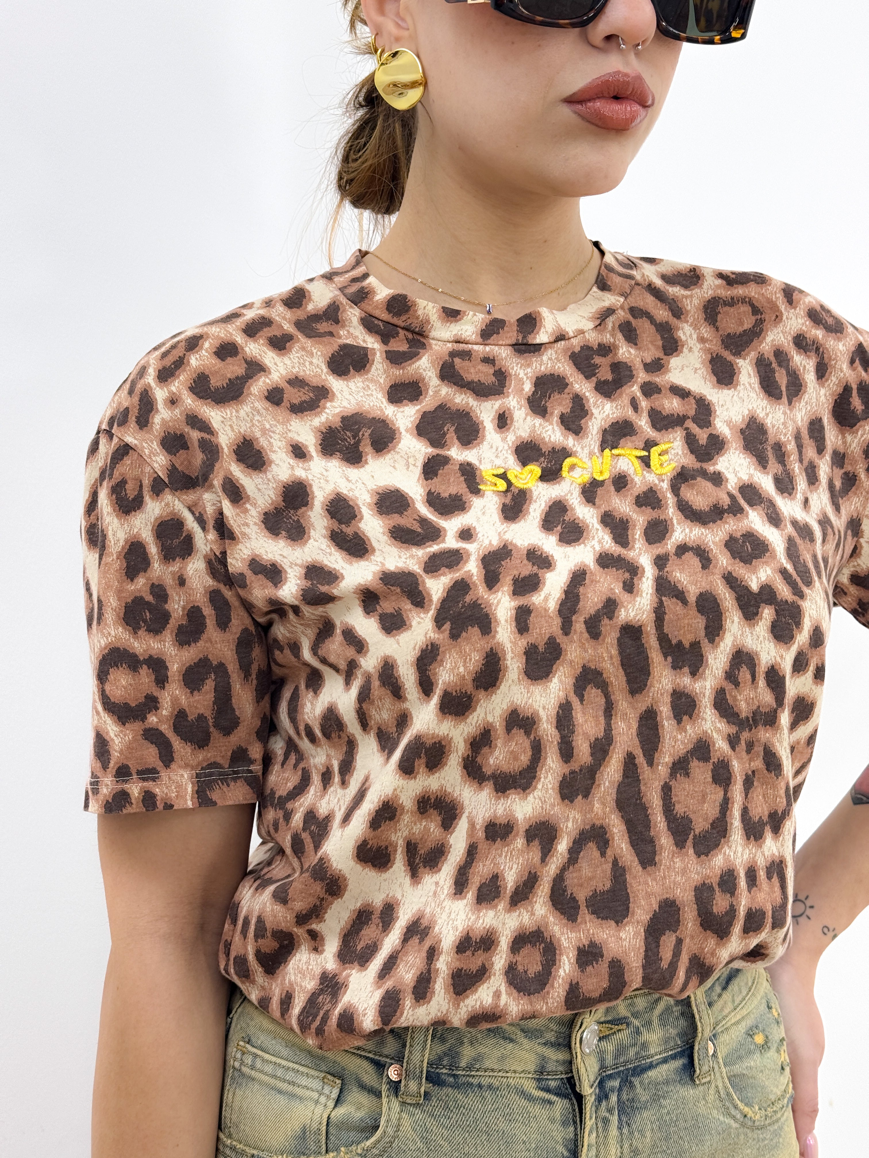 T-Shirt Lumina Leo GIALLO