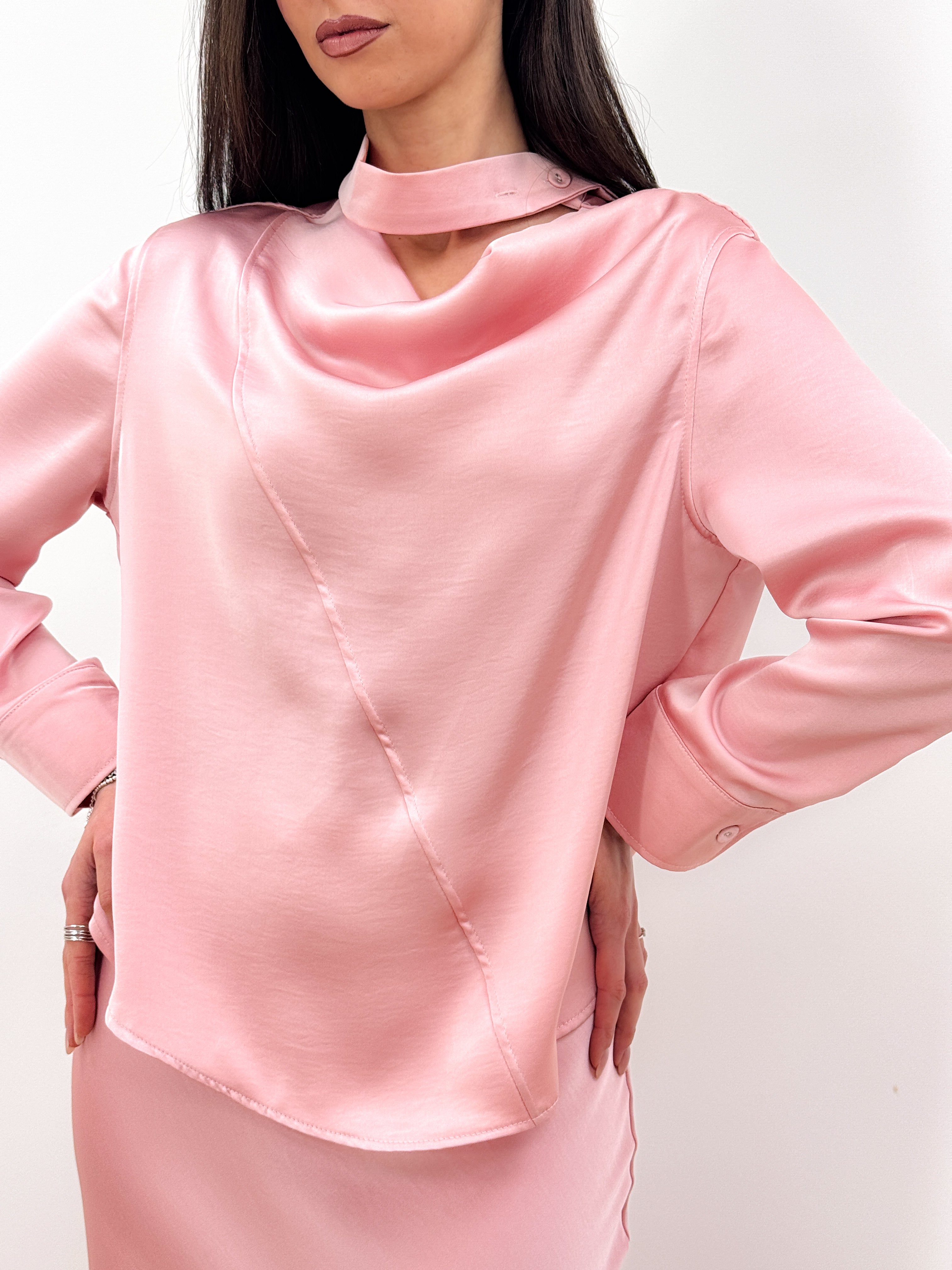 Blusa Satin Lumina ROSA