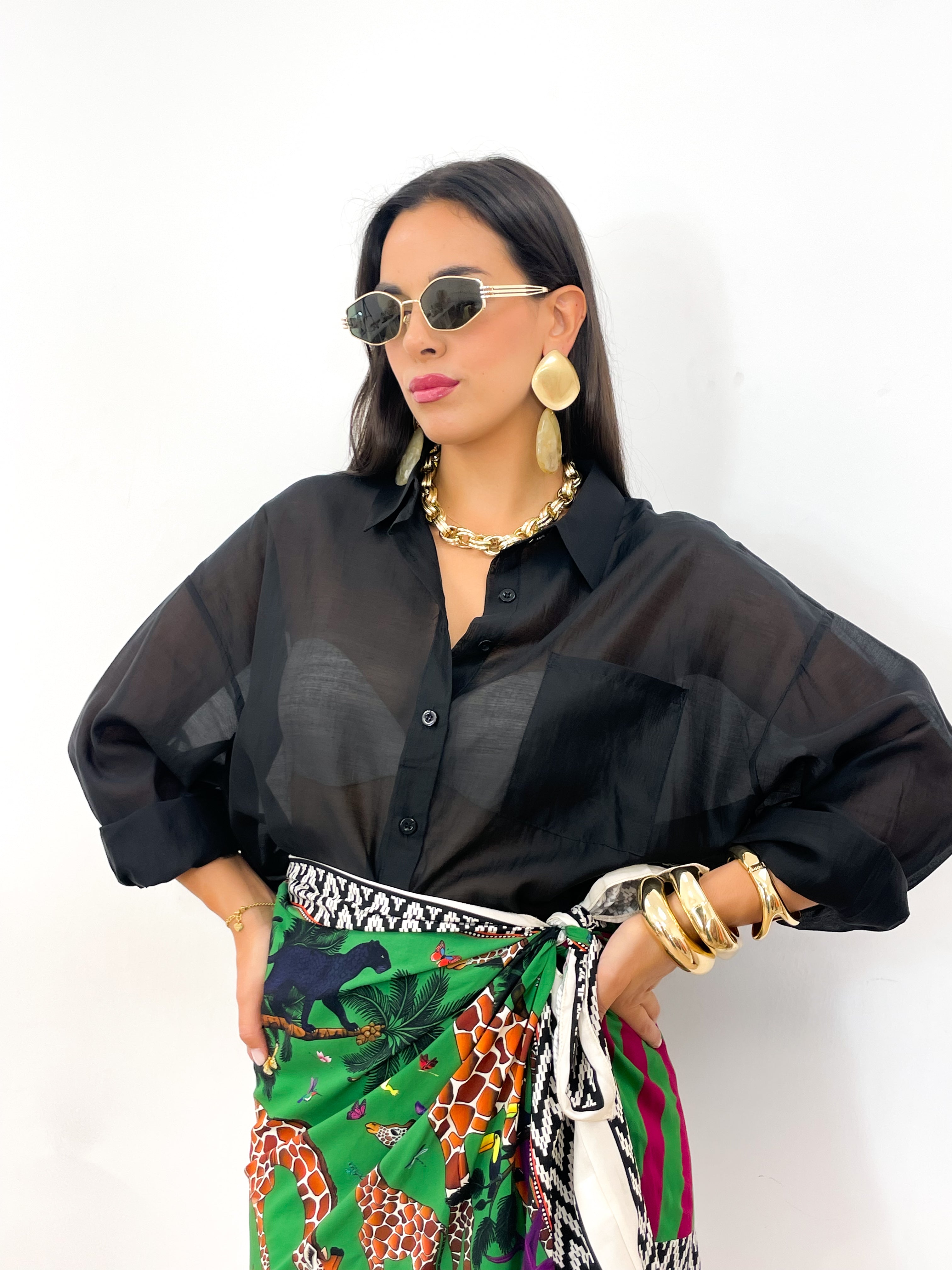 Camicia HELENA nera