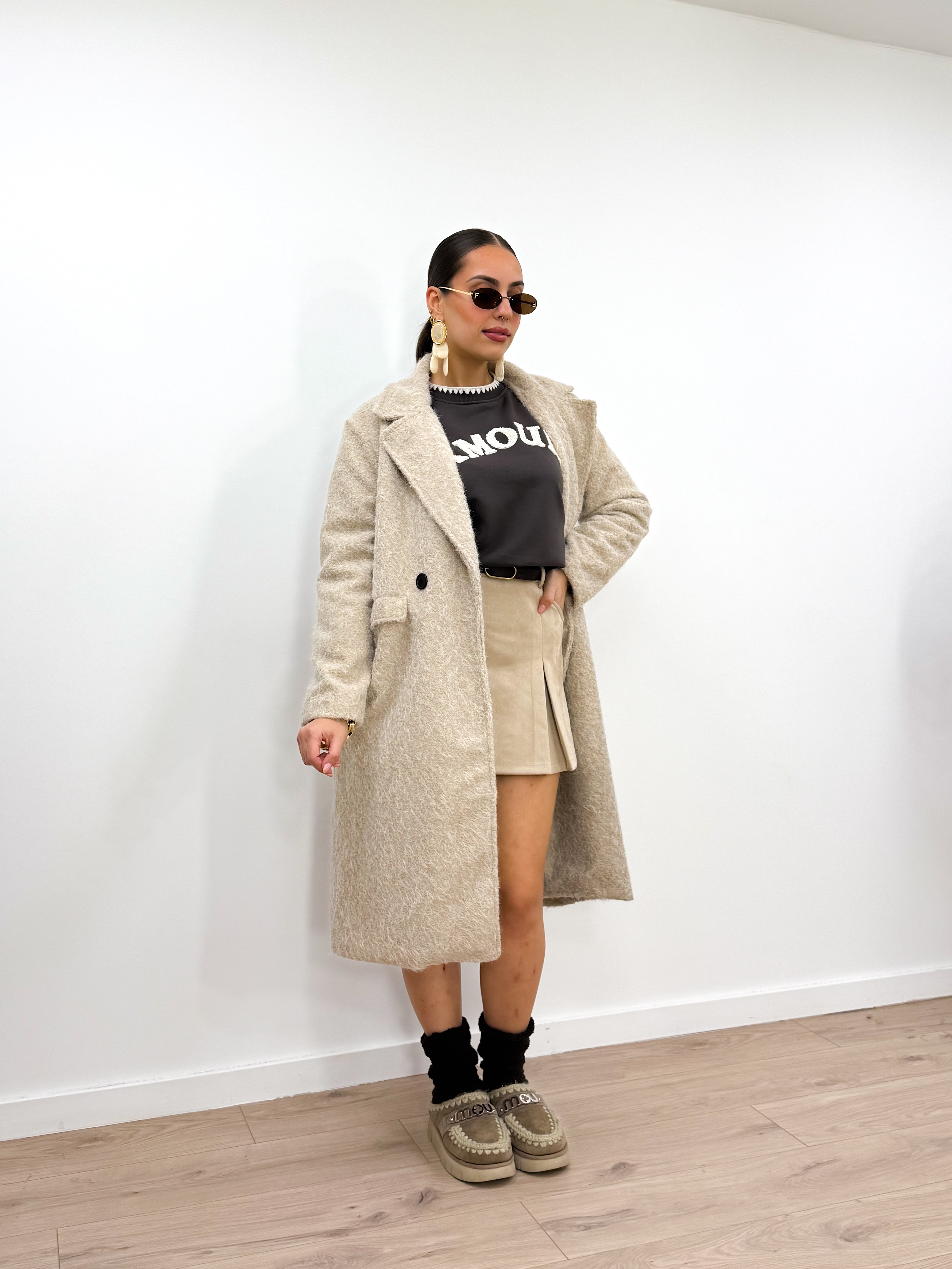 Cappotto Glenda Panna