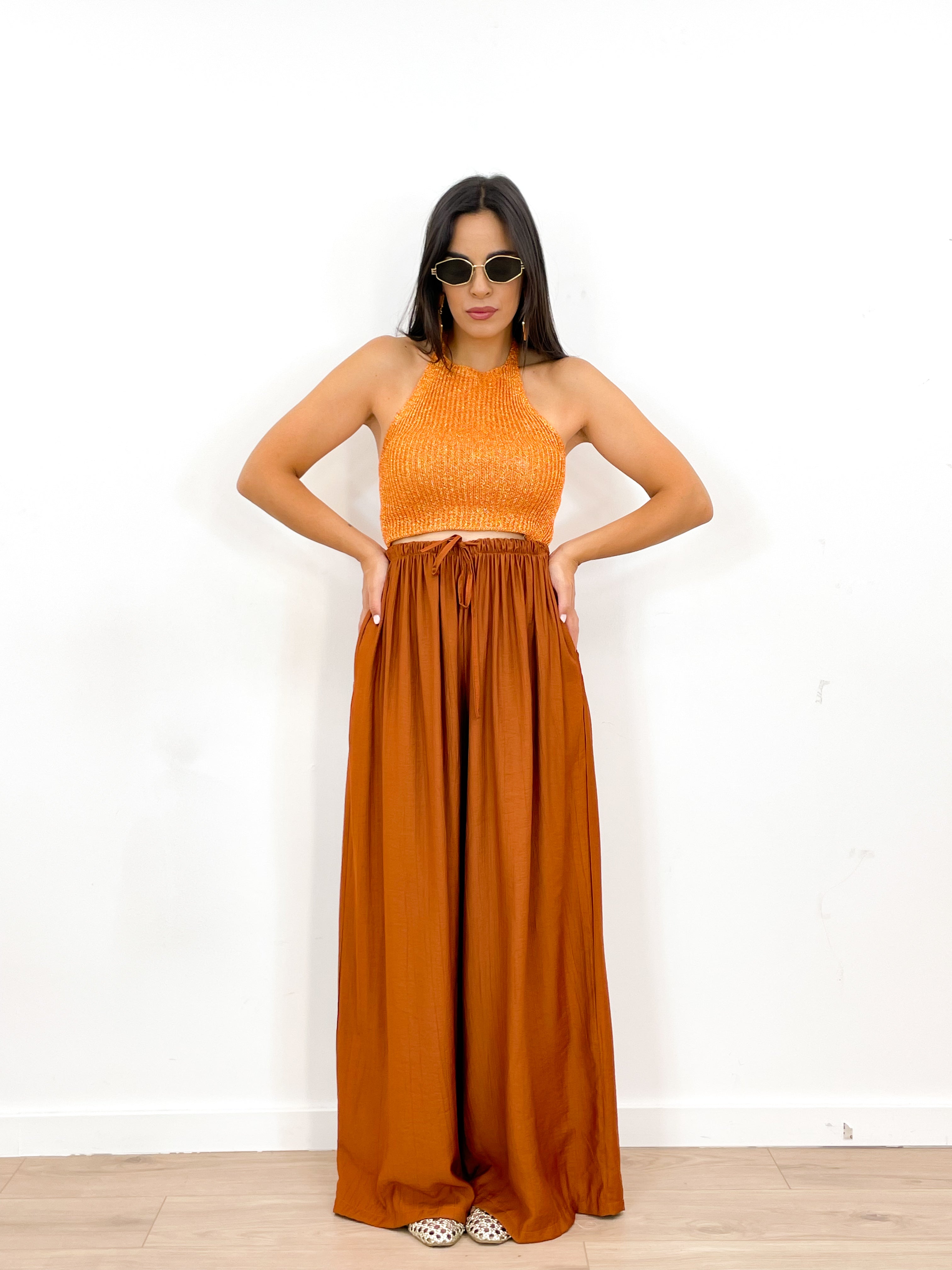 Pantalone AMBER terracotta