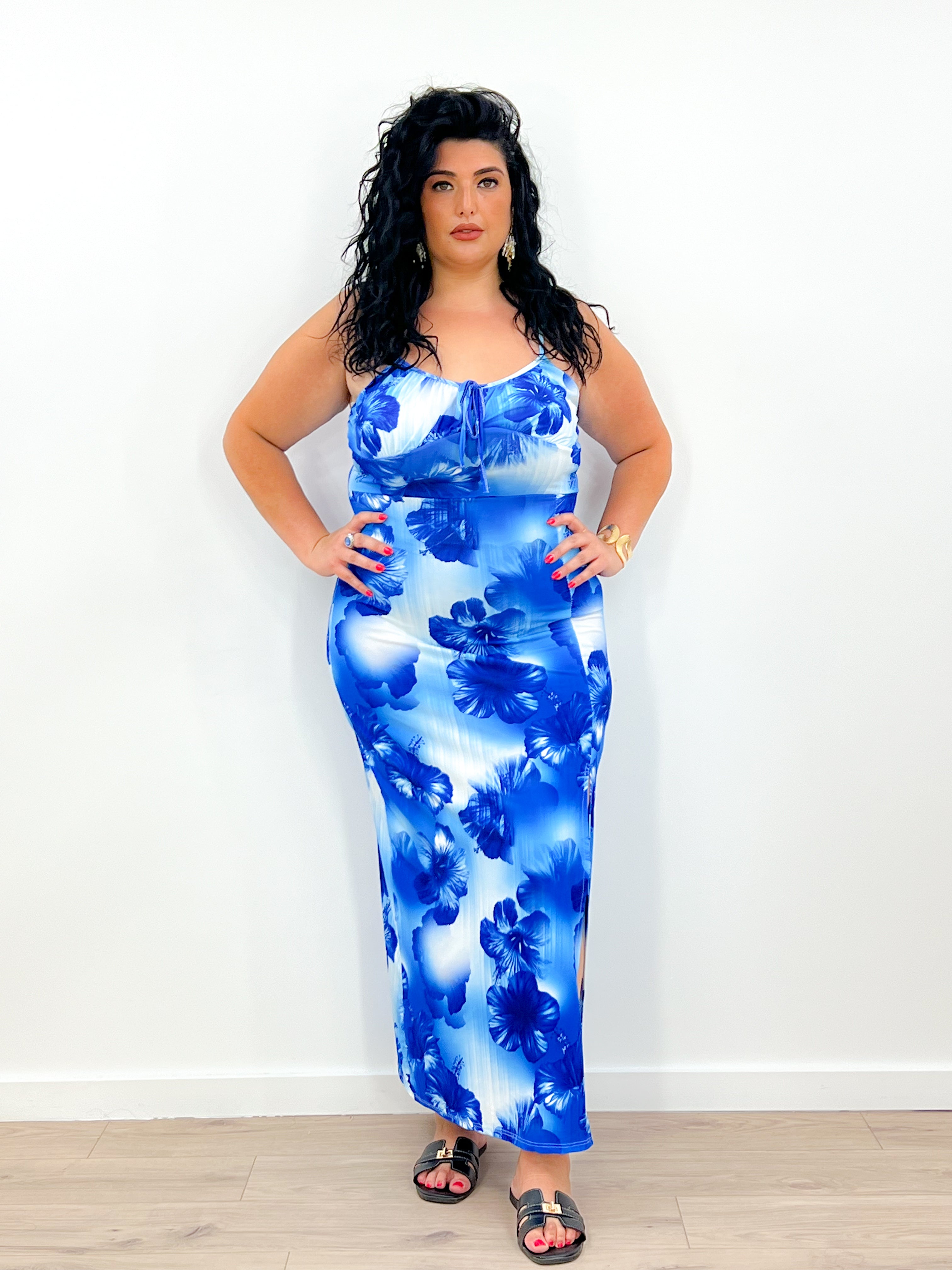 Abito Curvy Malta BLU