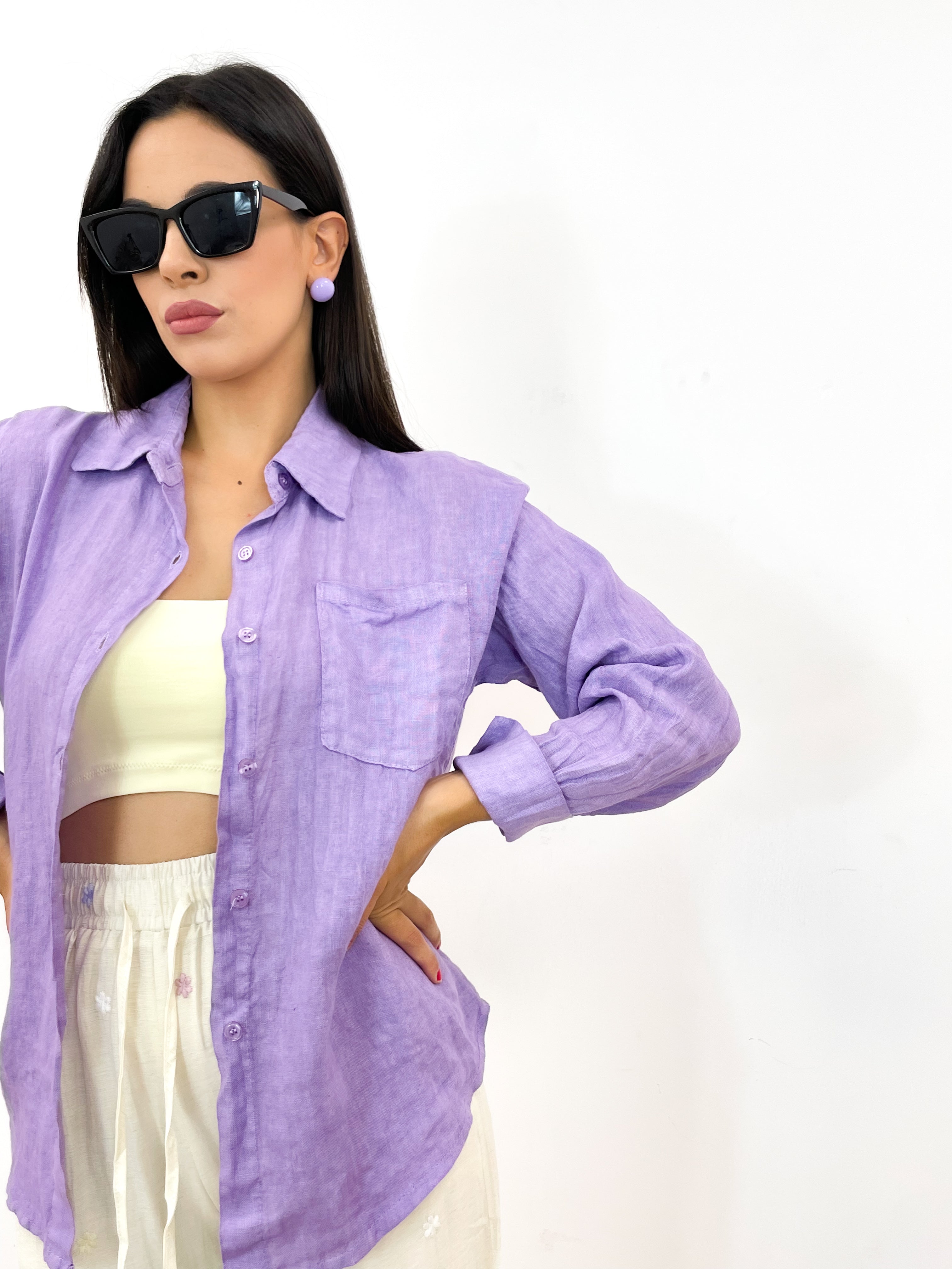 Camicia Viola