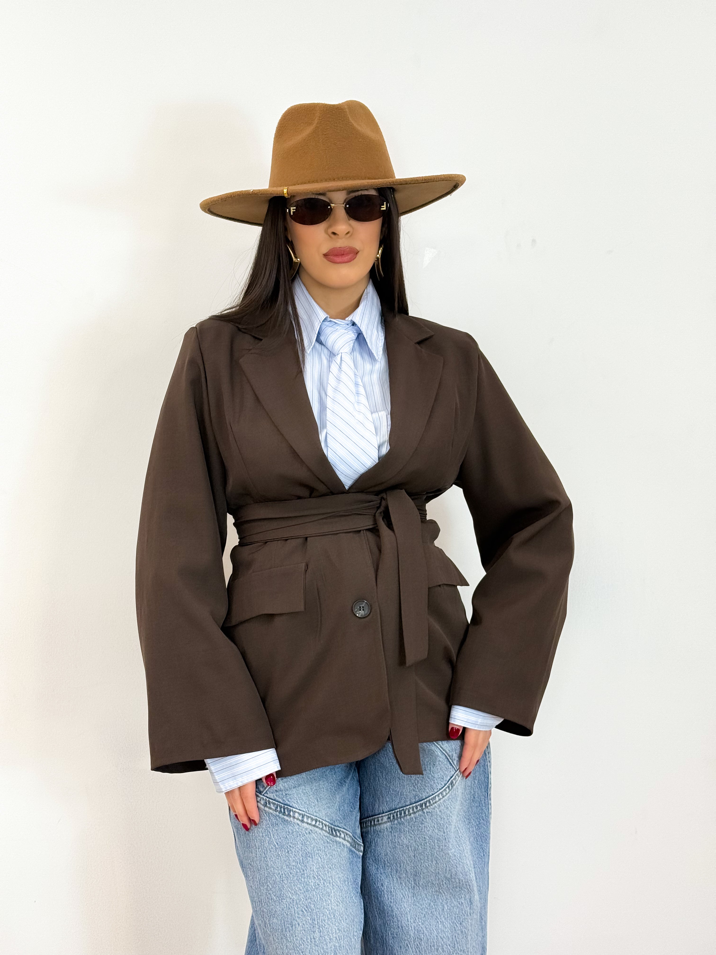 Giacca Fusciacca Marrone